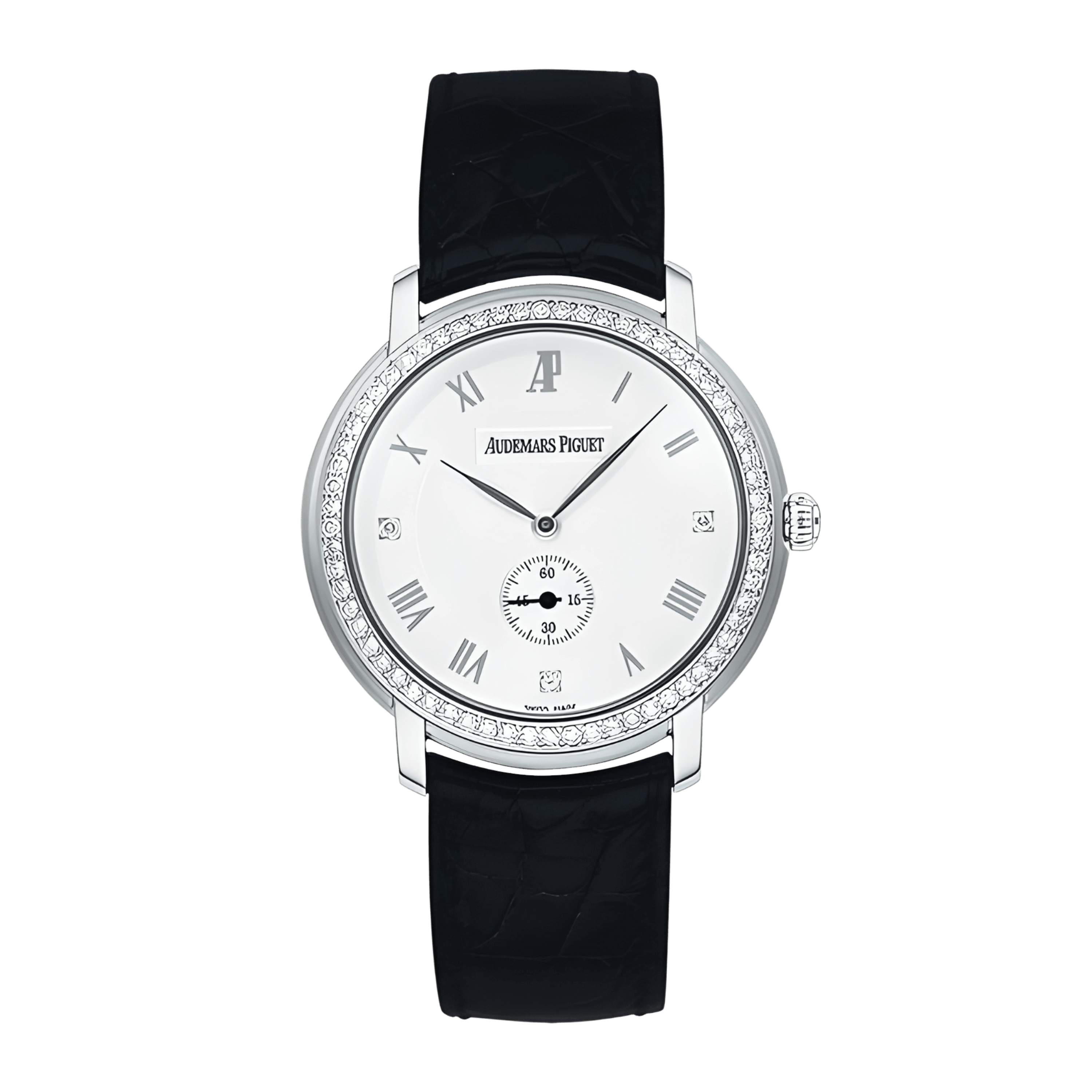 Audemars Piguet Jules Audemars White Gold Diamond Silver Dial 36mm