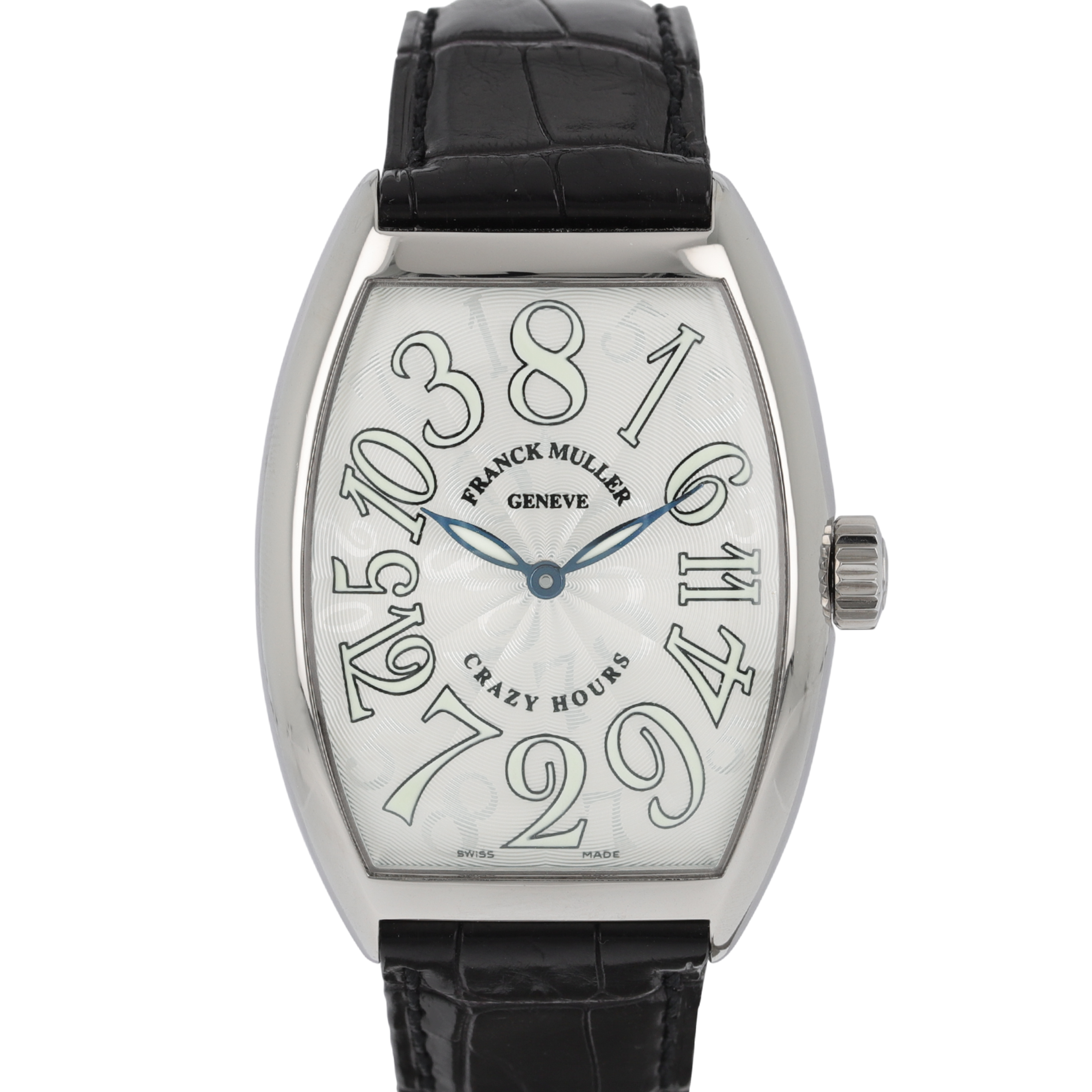 Franck Muller Crazy Hours Steel White Dial 35mm 7851 CH - Make an