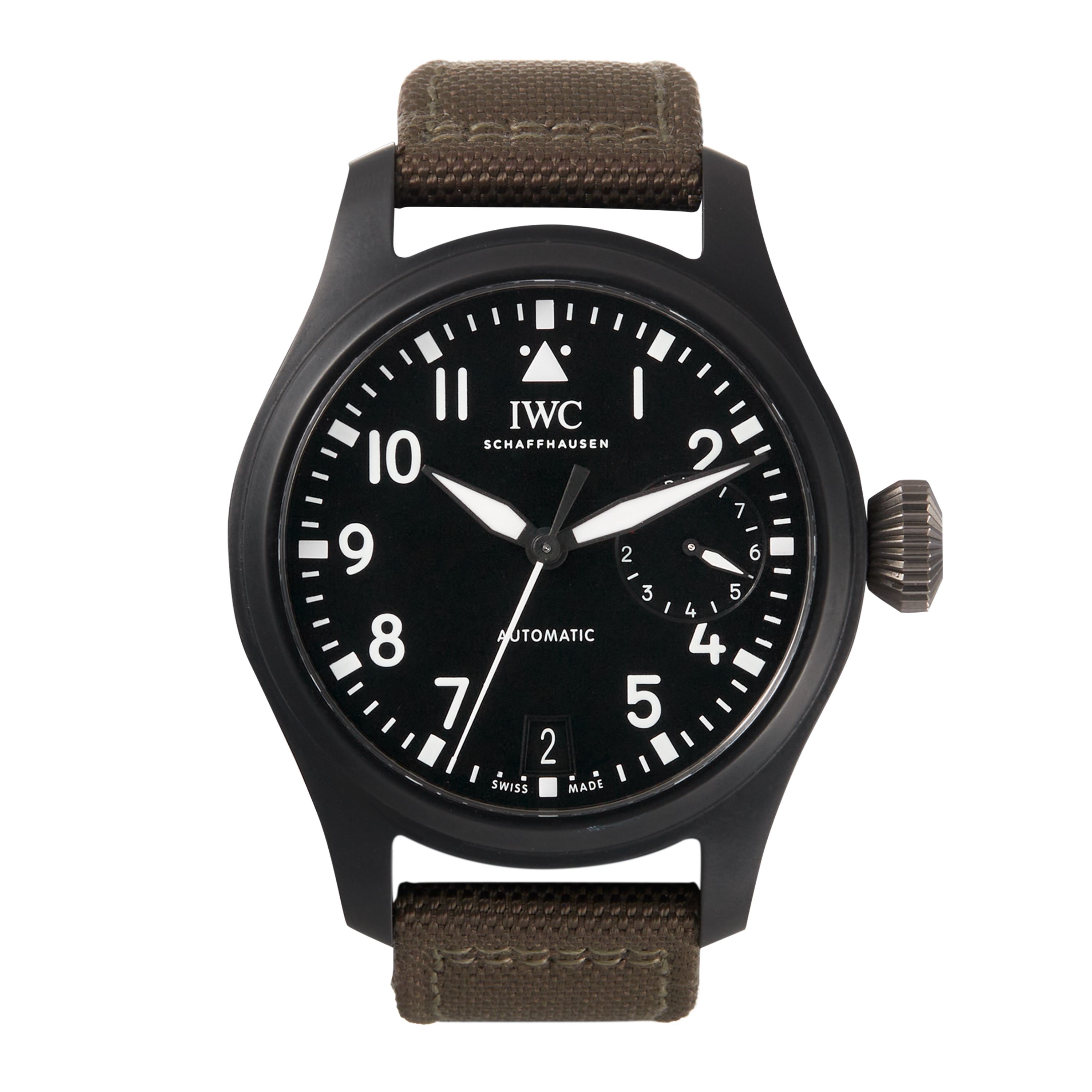 IWC Pilots Big Pilot Top Gun Black Ceramic Black Dial 46mm