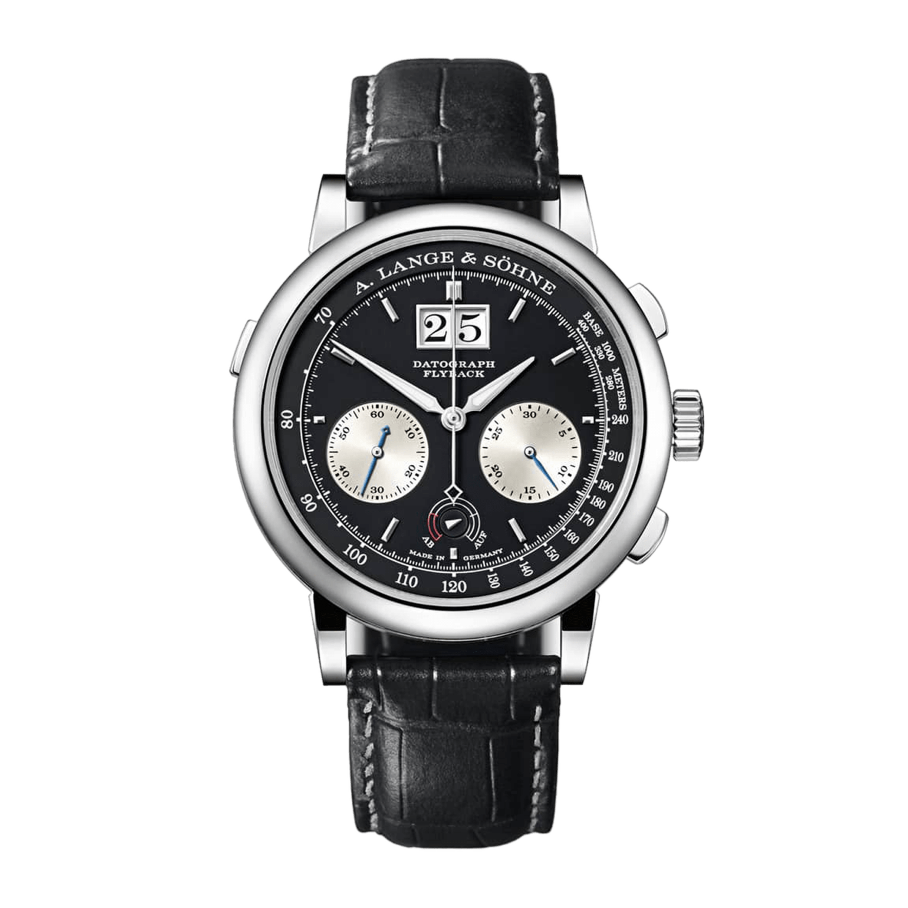 A. Lange & Söhne Saxonia Datograph Up/Down Platinum Black