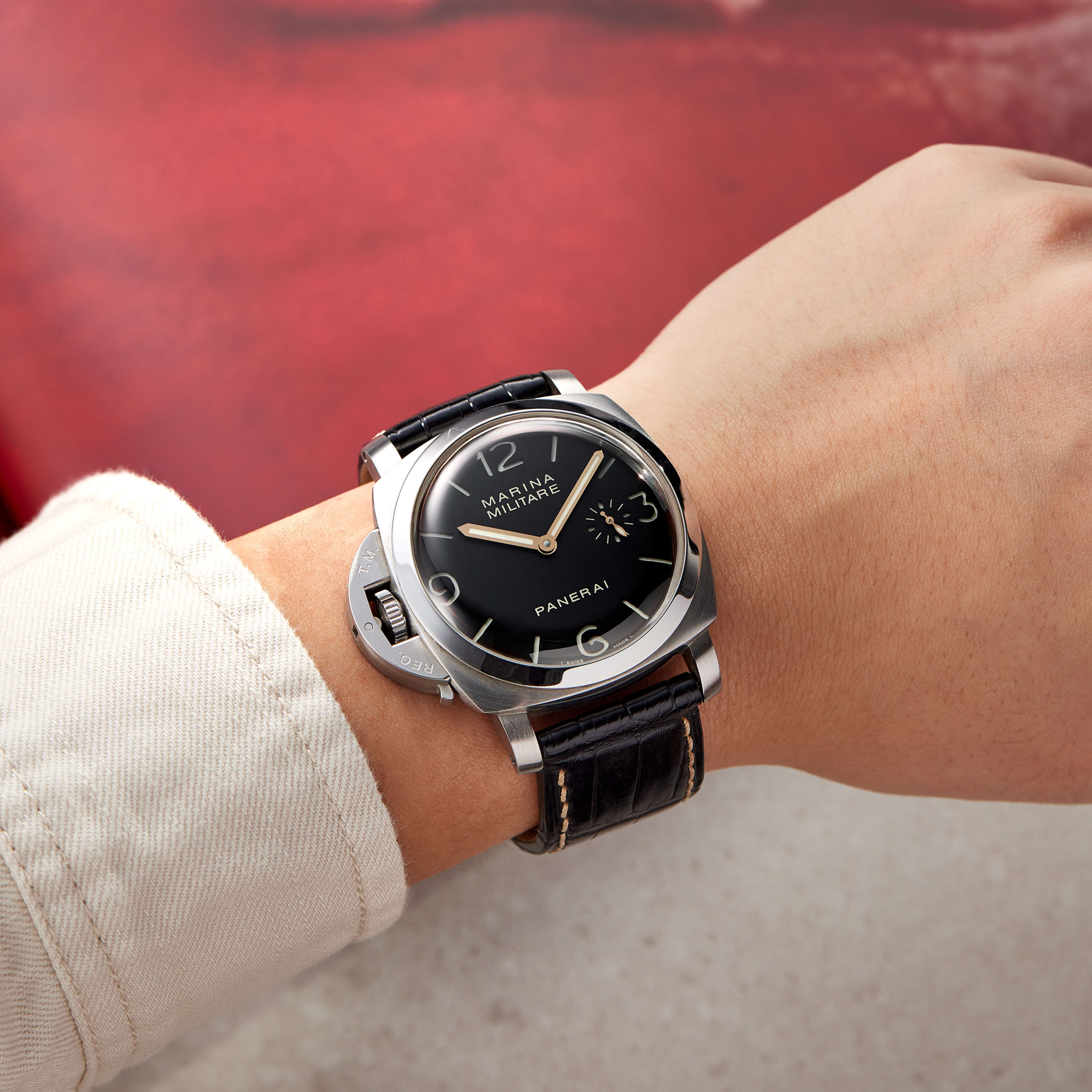 Panerai Luminor 1950 Marina Militare Steel Black Dial Limited