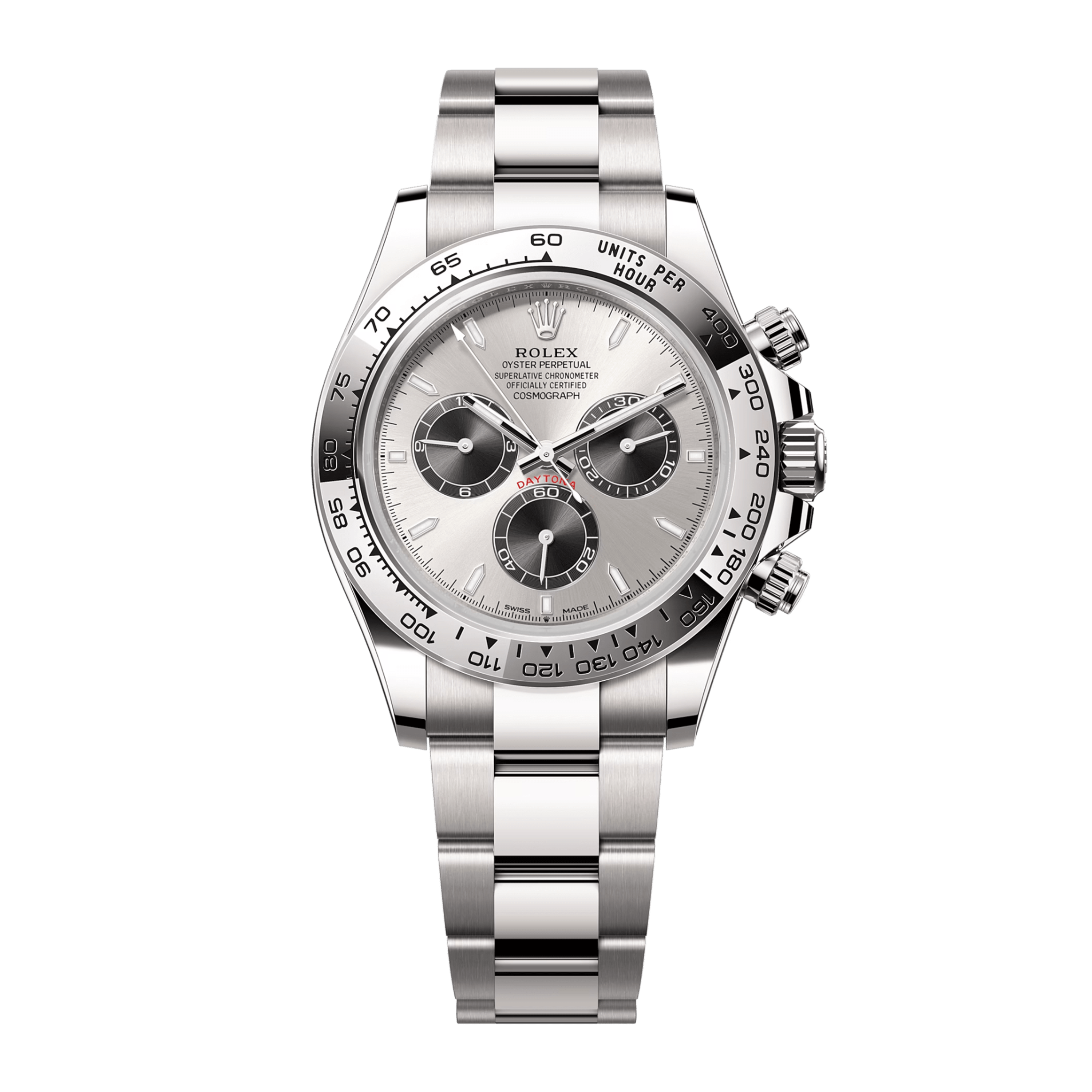Rolex Daytona White Gold Silver Dial 40mm 126509-0003 - Make an