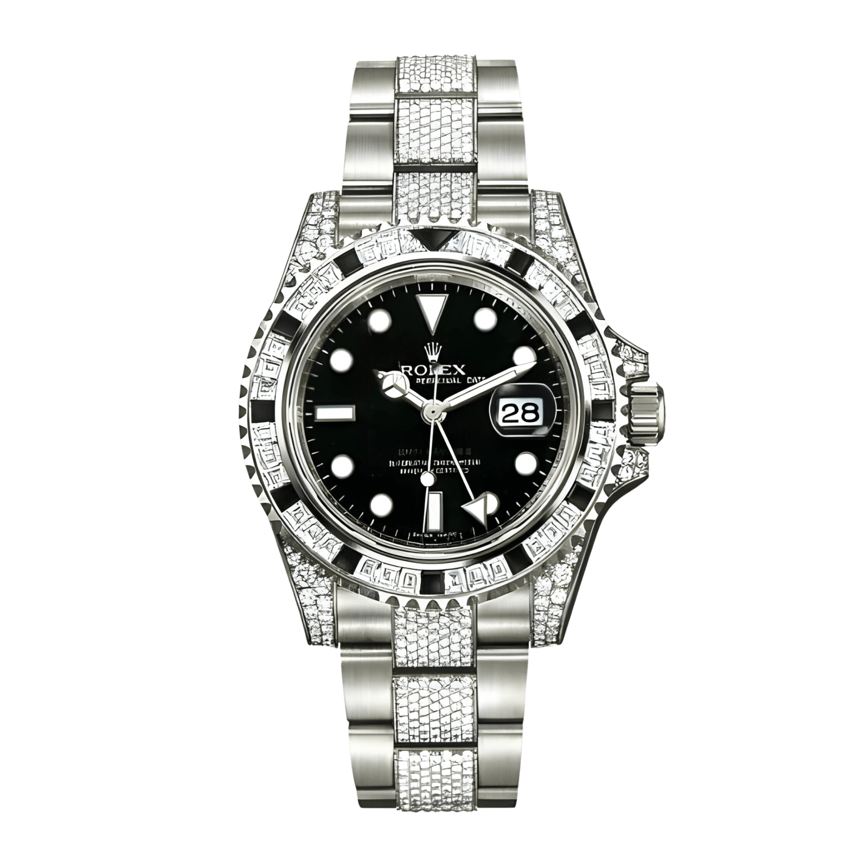 rolex logo png black and white