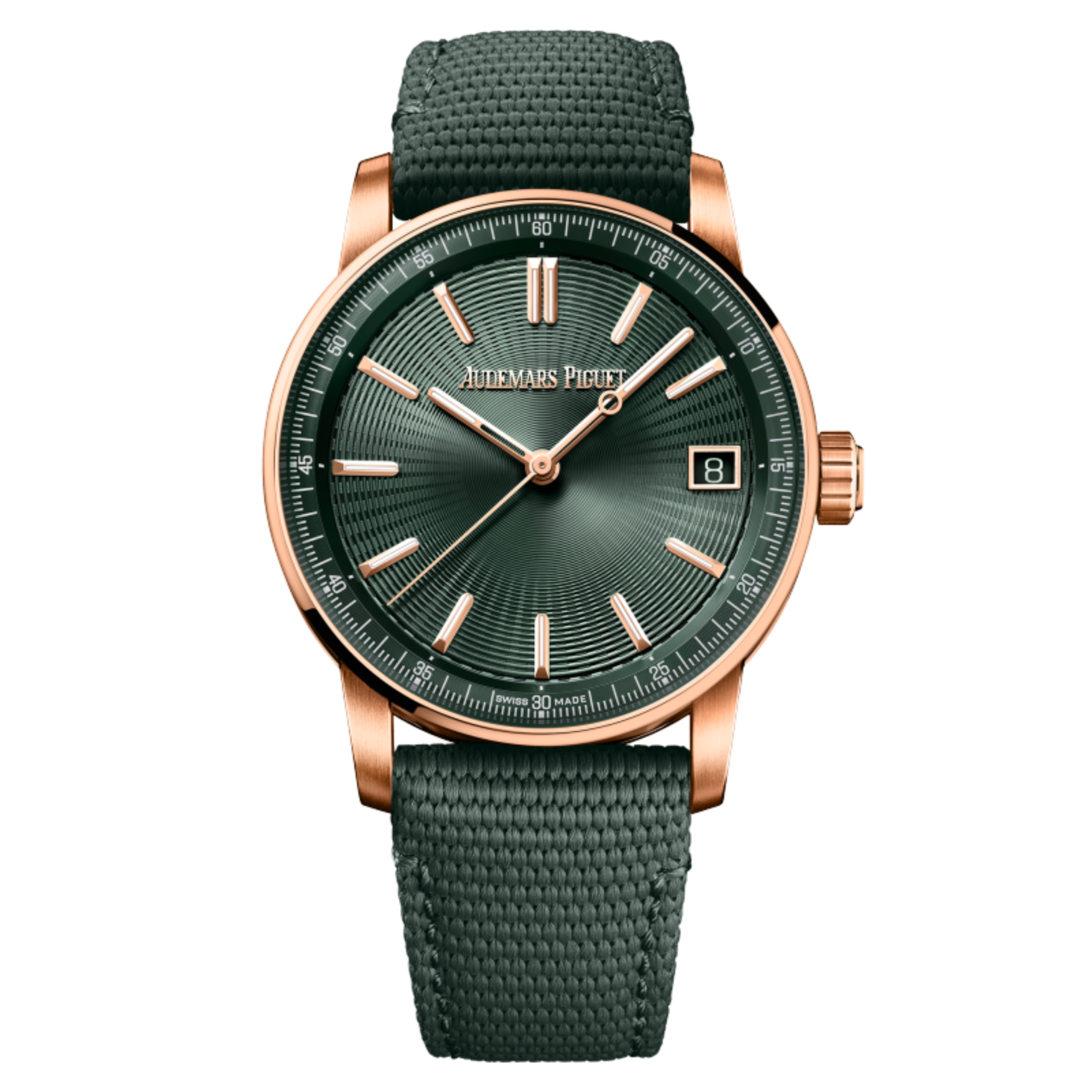 Audemars Piguet Code 11.59 Rose Gold Green Dial 41mm 15210OR