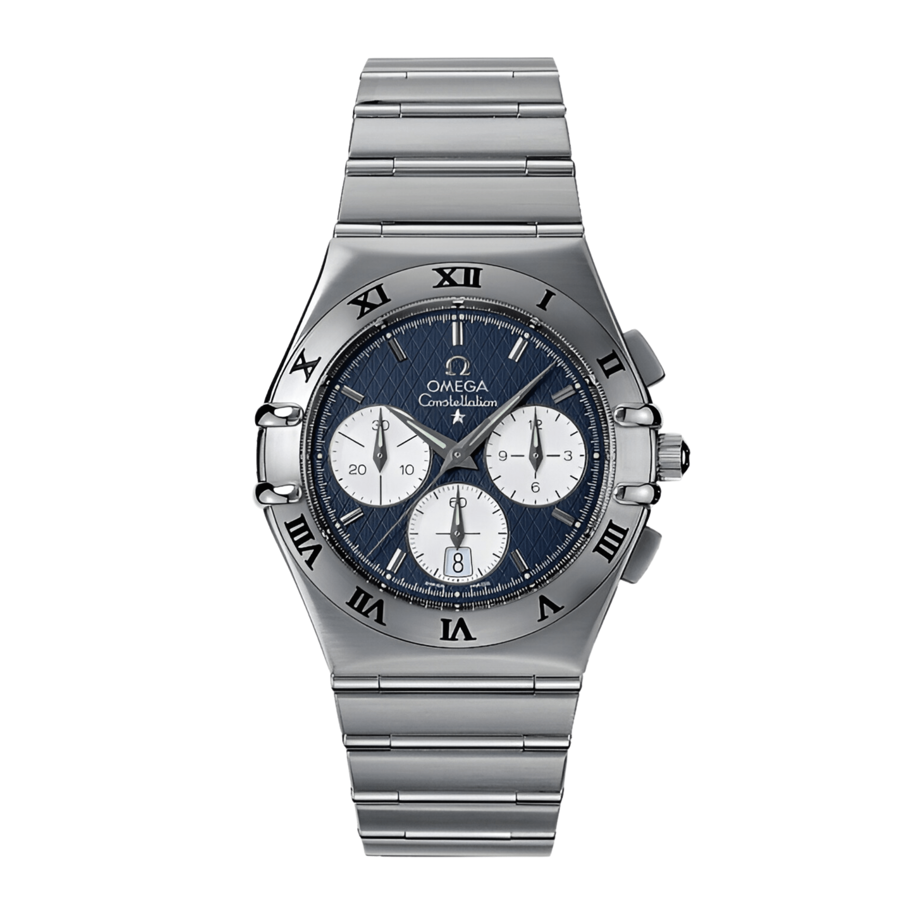 Omega Constellation Chronograph Steel Grey Dial 39mm 1542.40.00