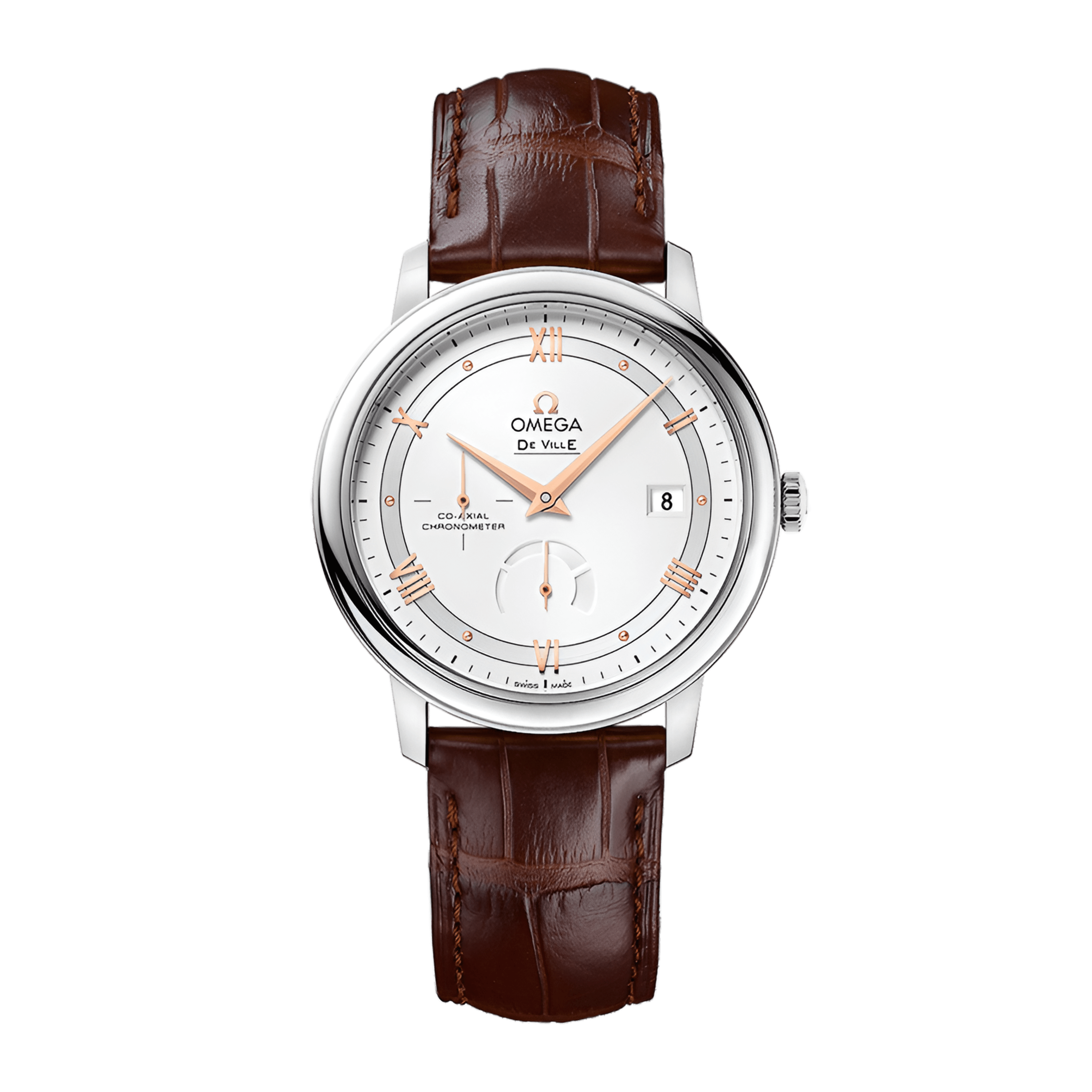 Omega De Ville Steel Silver Dial 39mm 424.13.40.21.02.002 - Make