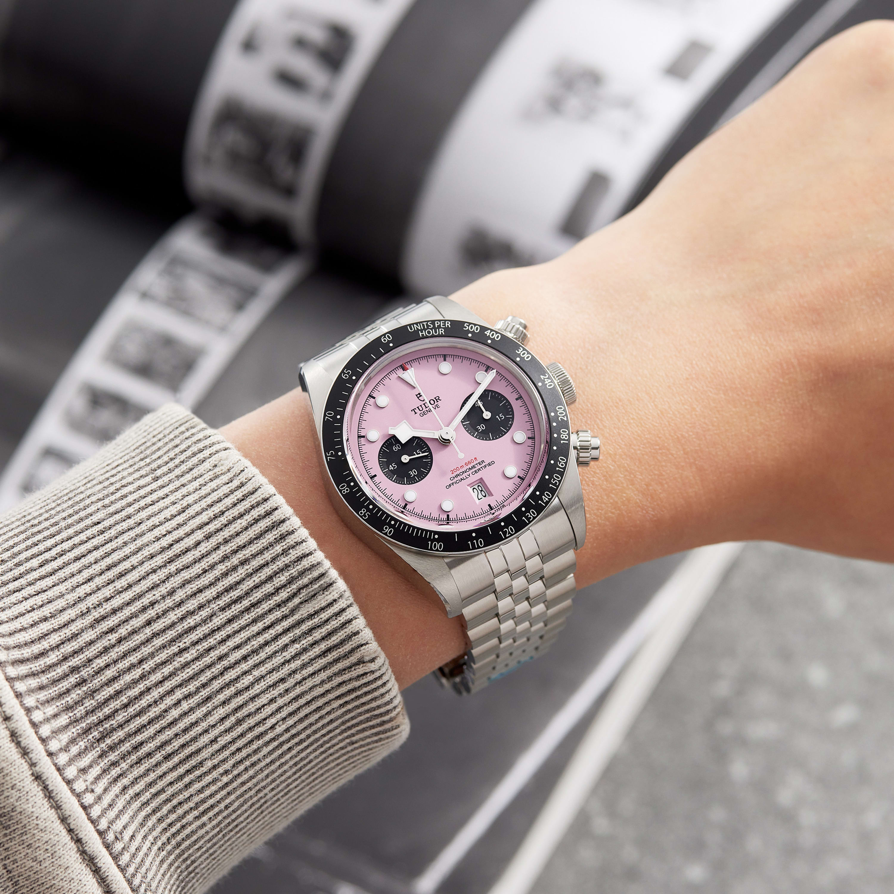 Tudor Black Bay Chrono Black Bay Chrono Steel Pink Dial 41mm