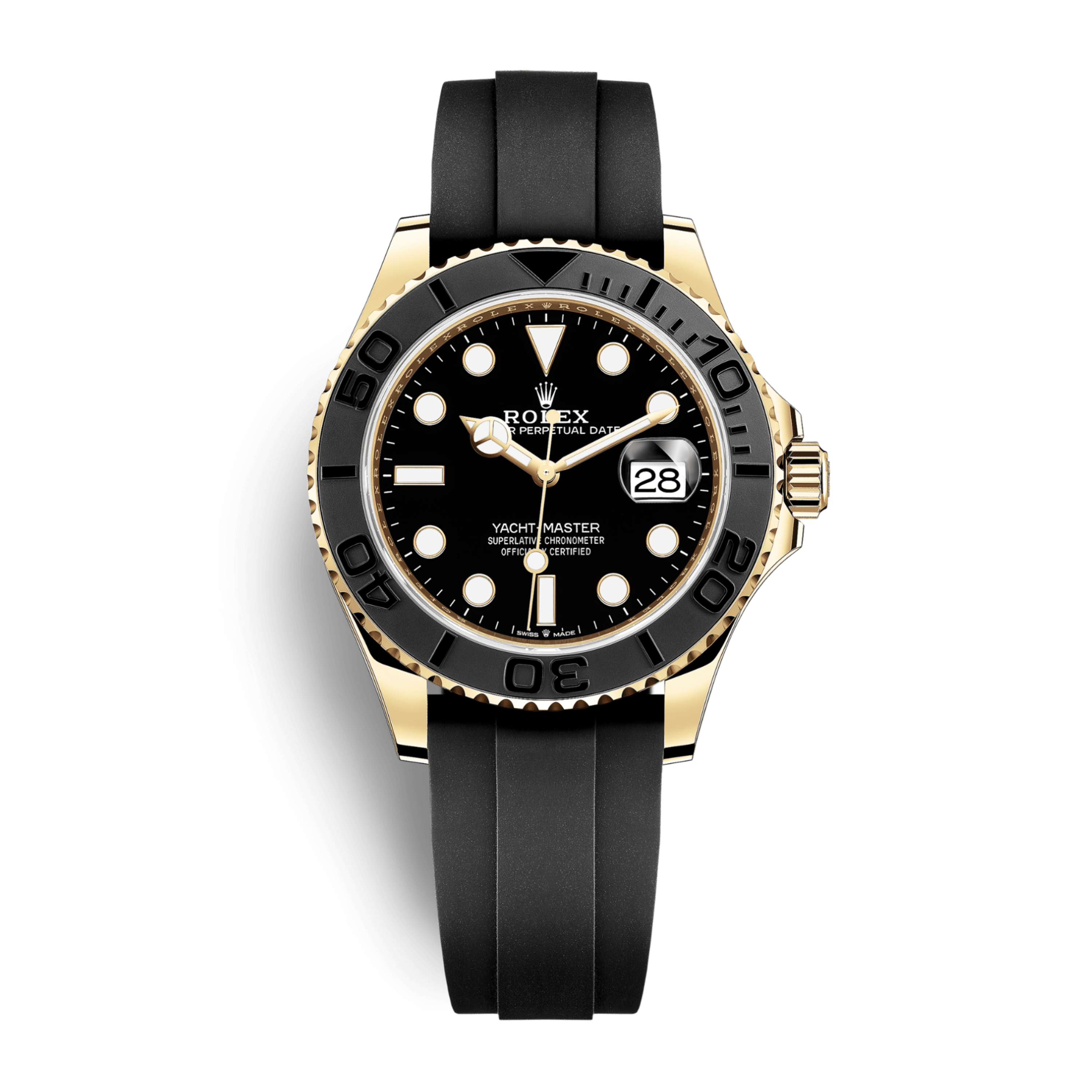 Rolex Yacht-Master Yellow Gold Black Dial 42mm 226658-0001 - Make