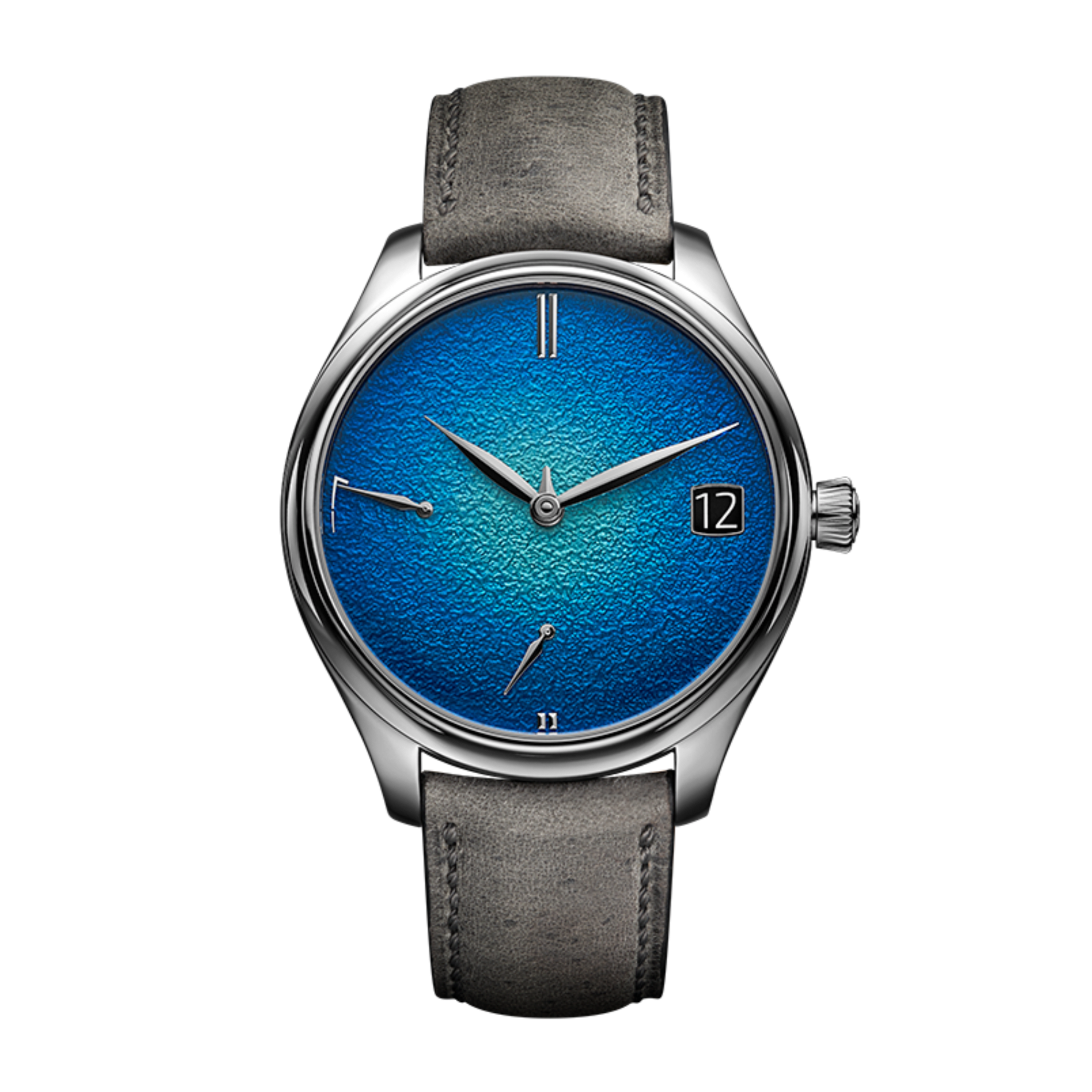 H. Moser & Cie. Endeavour Tantalum & Steel Blue Dial 42mm 1800