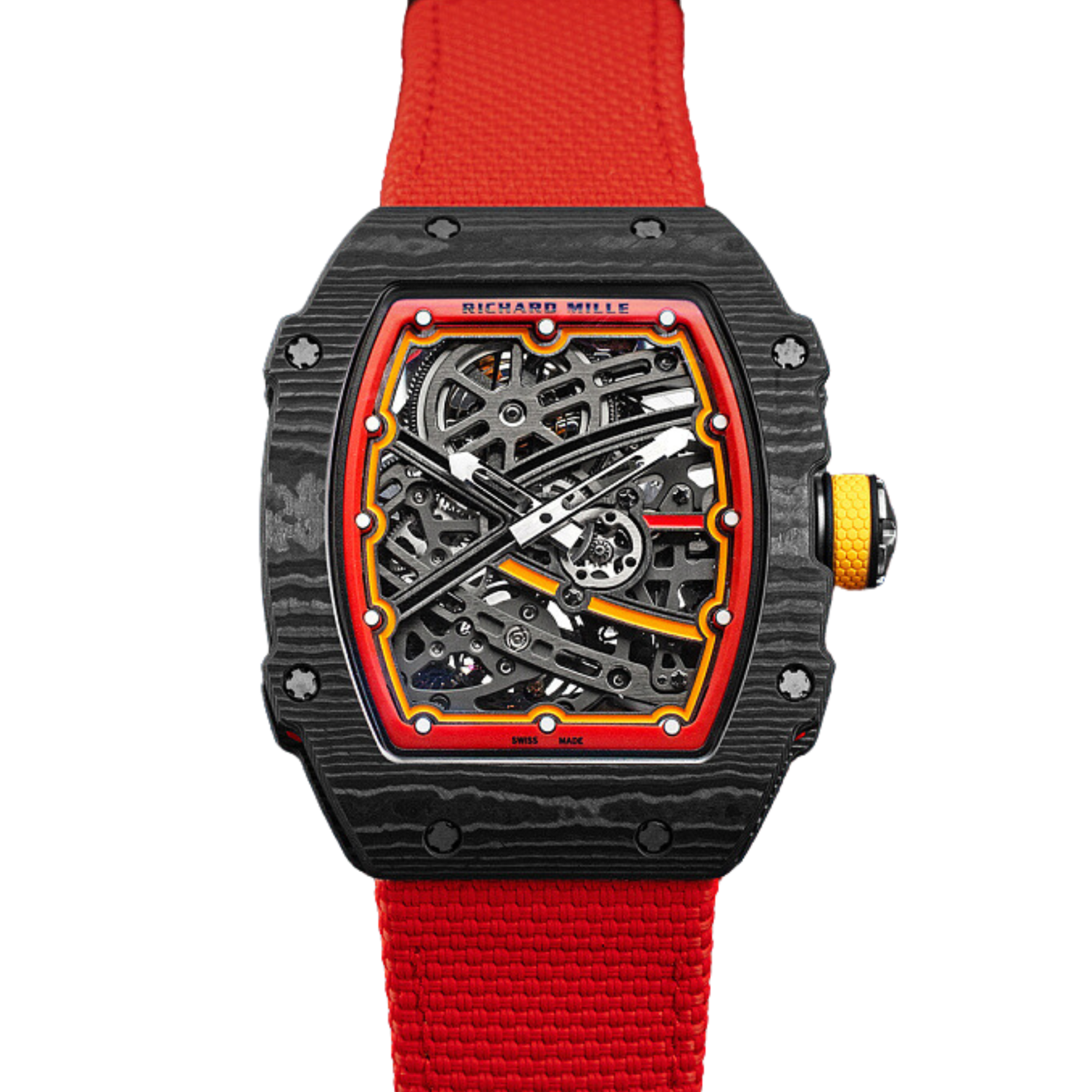 RICHARD MILLE レッドラバーベルト Richard Mille RM67-02 