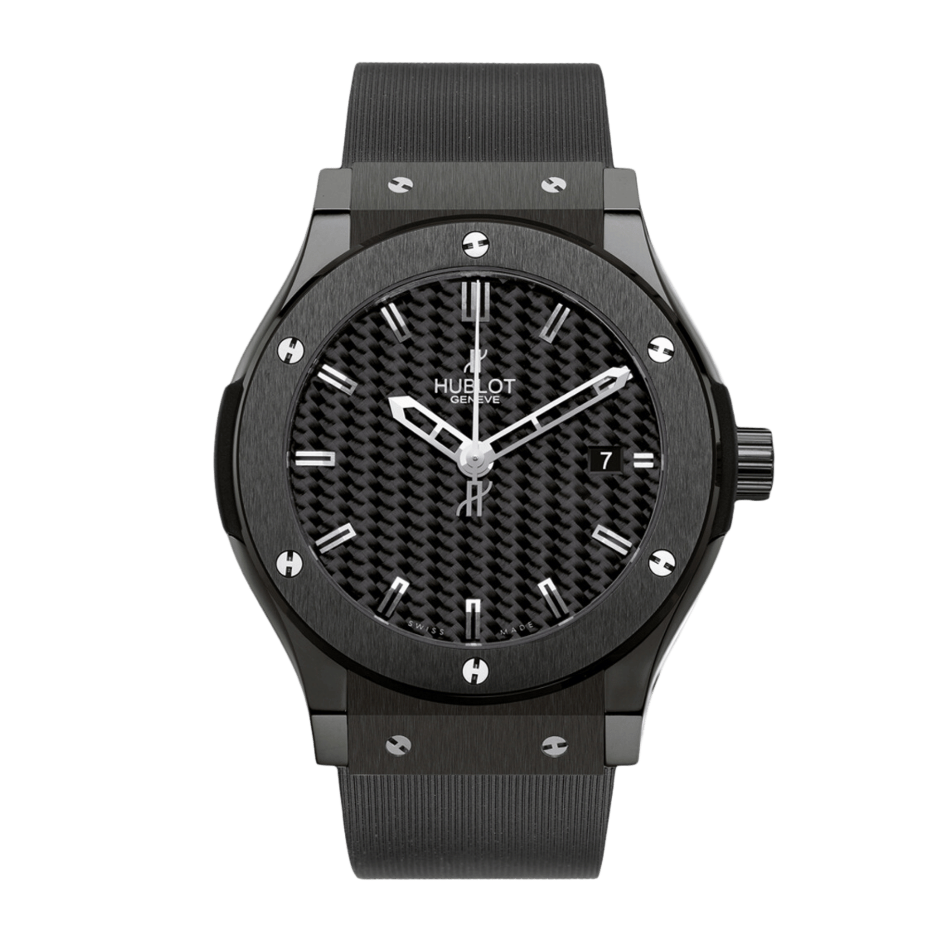Hublot Classic Fusion Ceramic Black Dial 45mm 511.CM.1770.RX