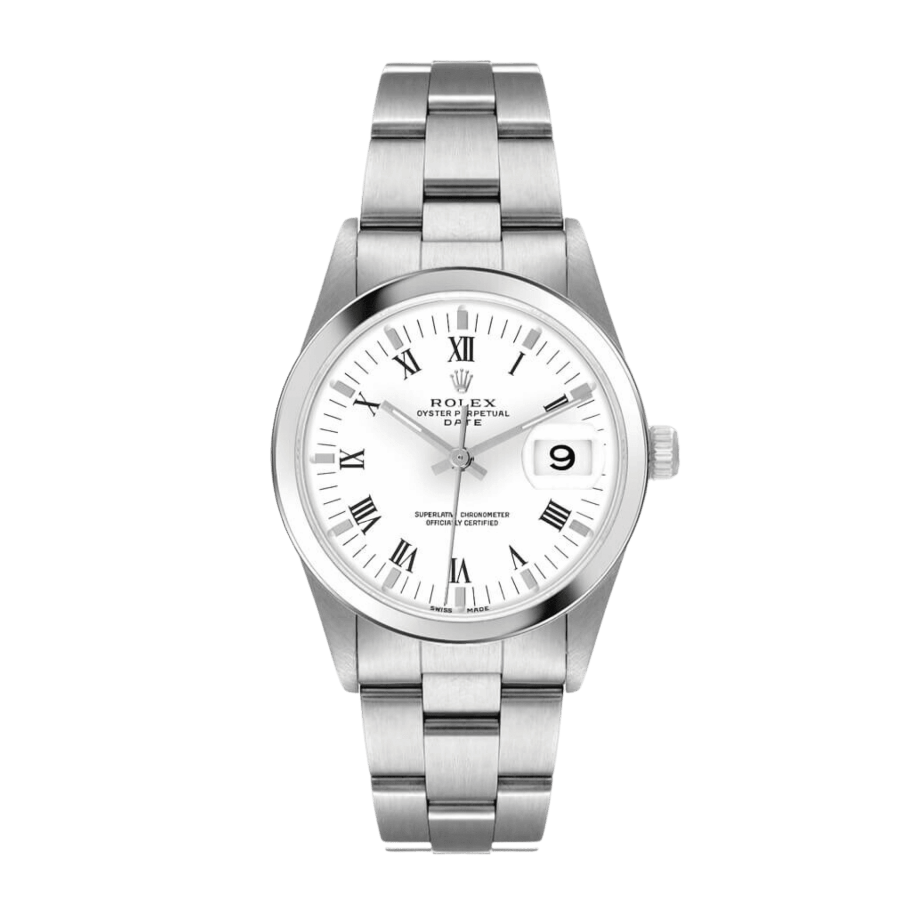 Rolex Oyster Perpetual Date Roman 34mm Rolex Oyster Perpetual Date