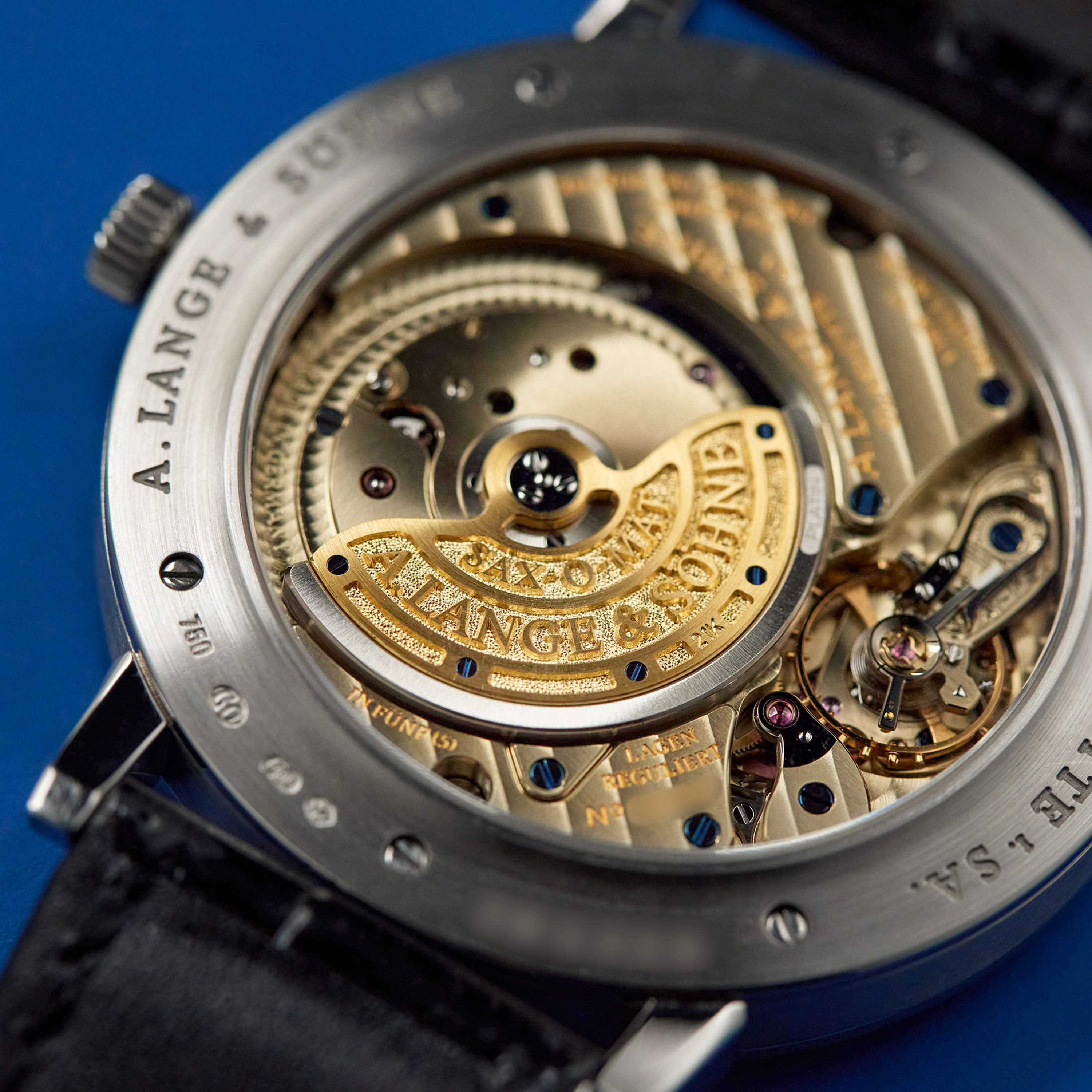 A. Lange & Söhne Grand Saxonia White Gold Black Dial 40mm 307.029