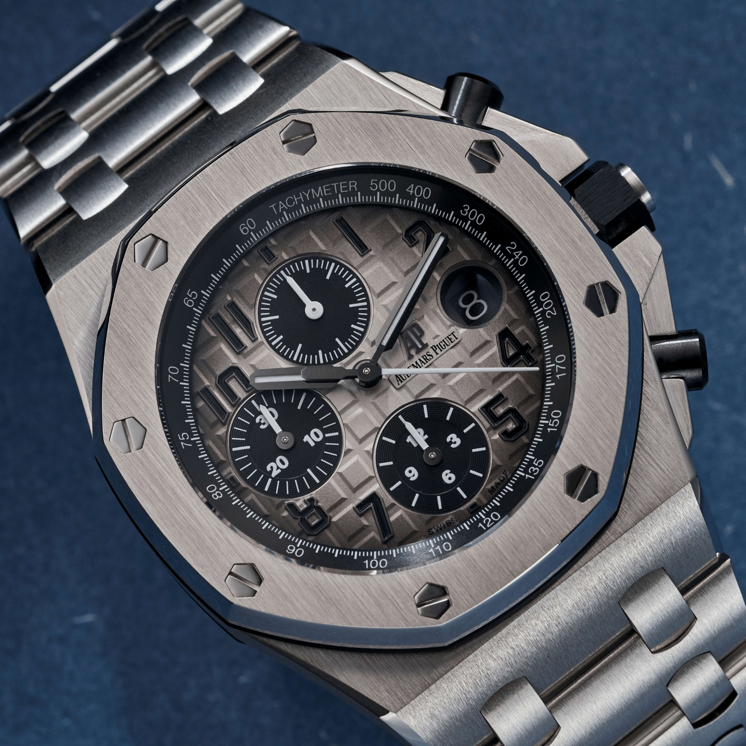Audemars Piguet Royal Oak Offshore Platinum Grey Dial 42mm