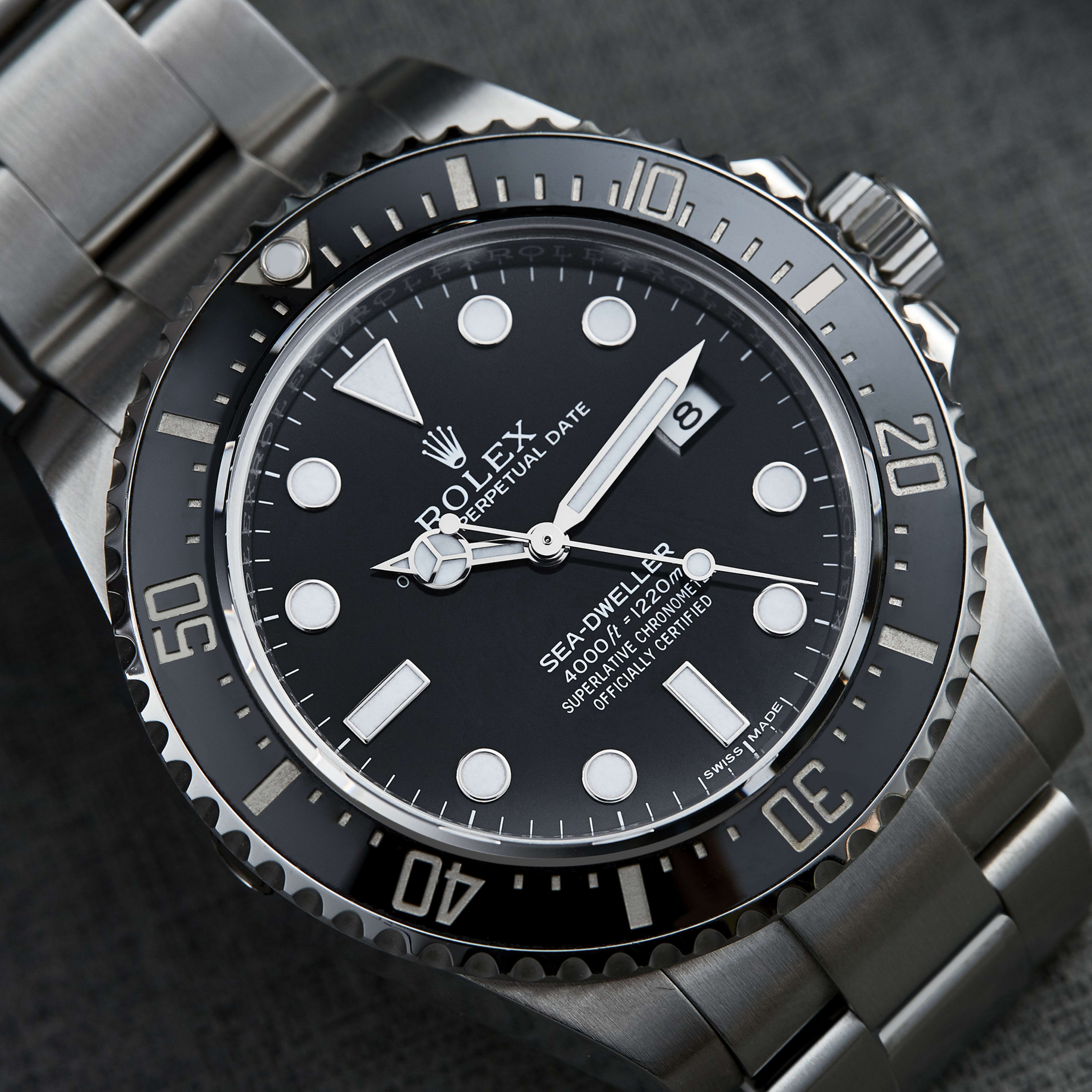 こすぎ Rolex Sea-Dweller 4000 SD4K Ceramic BLACK 40mm Stainless Steel