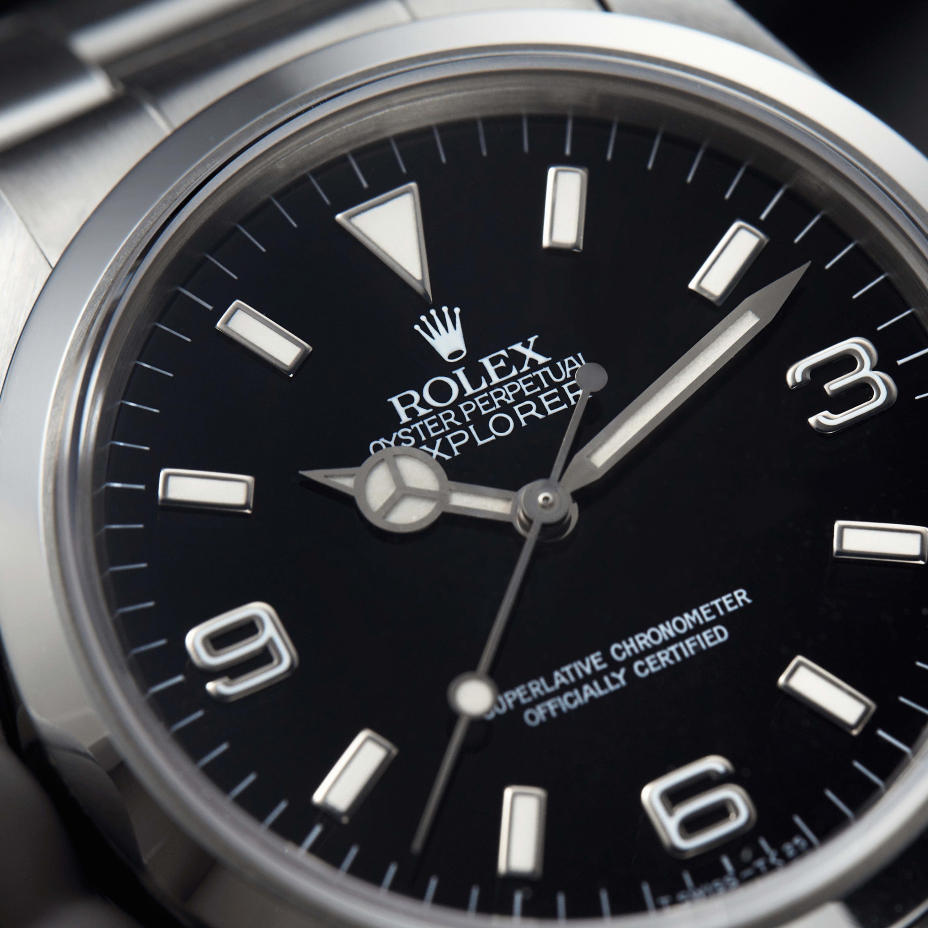 Rolex Vintage Explorer 1 Steel Black Dial 36mm 14270 - Make an