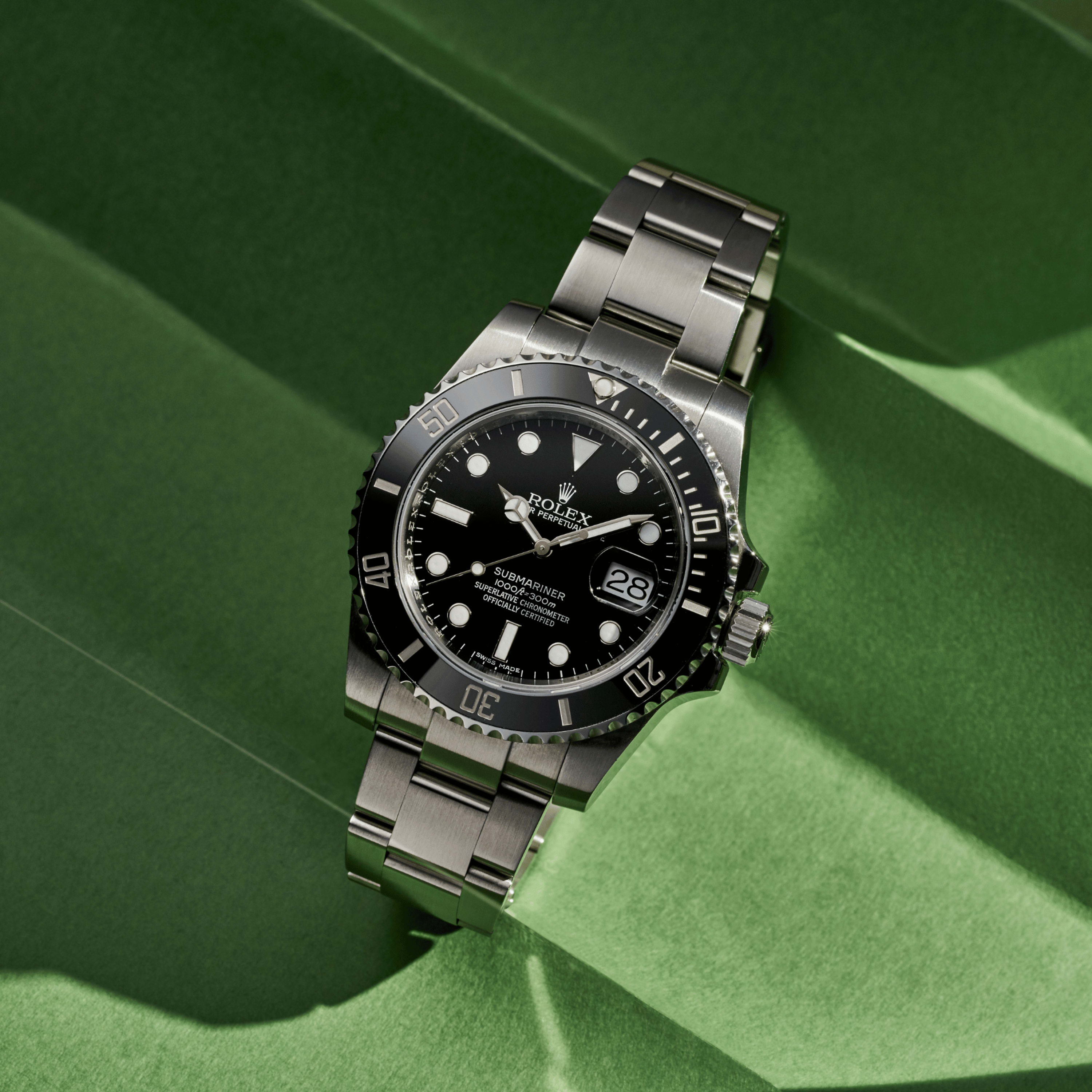 ルミスパ　ブラック Rolex Submariner Ceramic 116610 116610LN Men's 40mm Black
