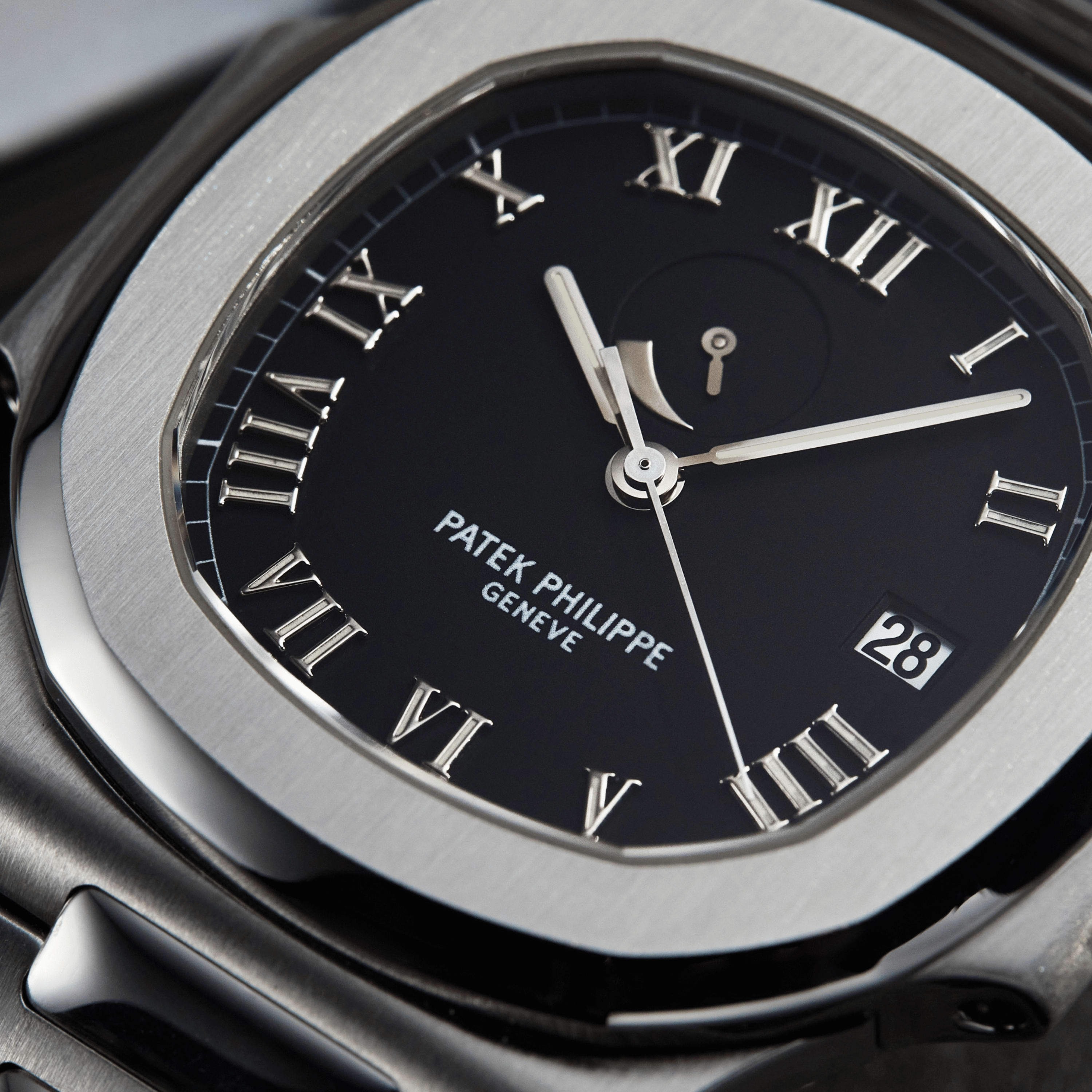 Patek Philippe Nautilus Power Reserve Steel Black Dial 40mm 3710