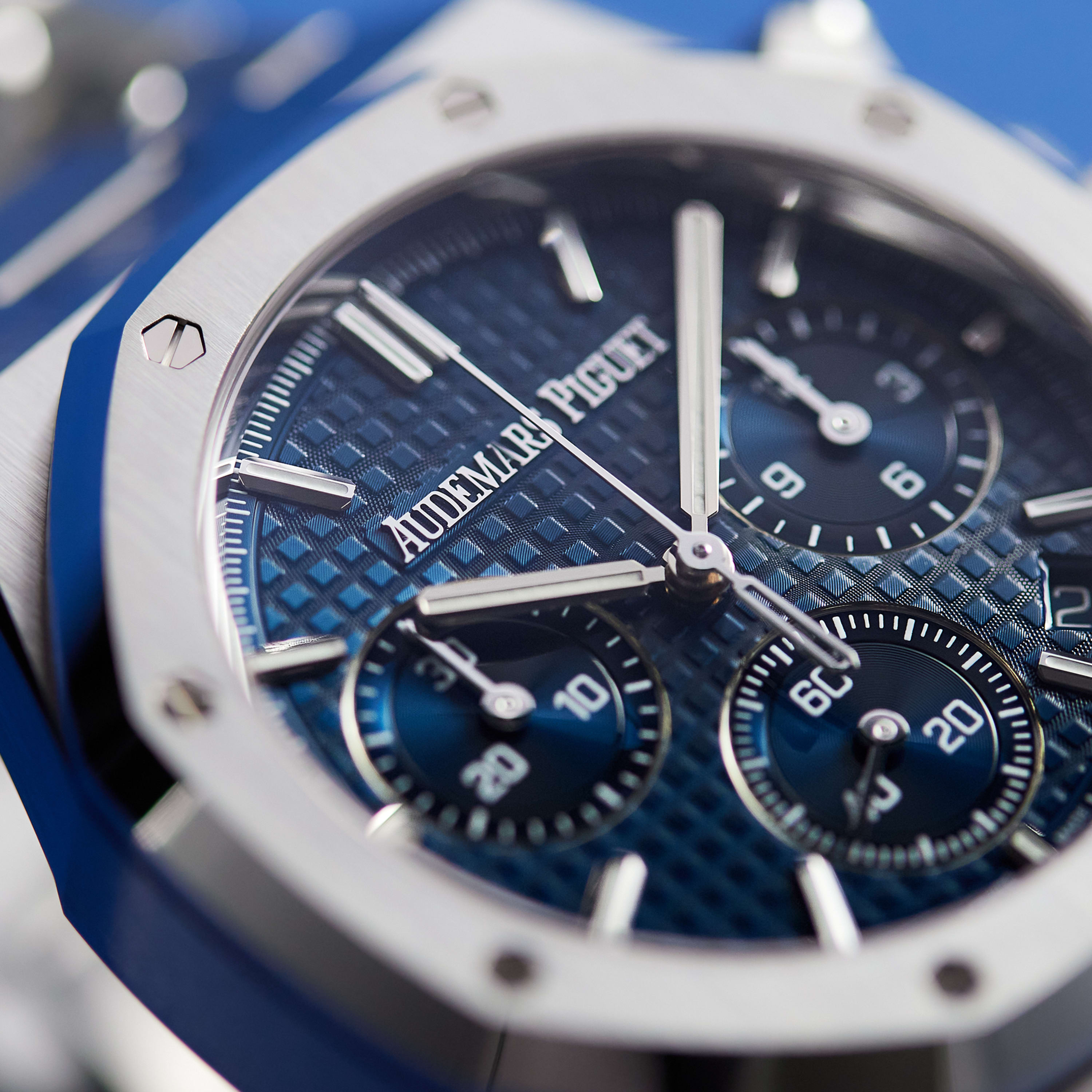 Audemars Piguet Royal Oak Chronograph Steel Blue Dial 41mm 26240ST