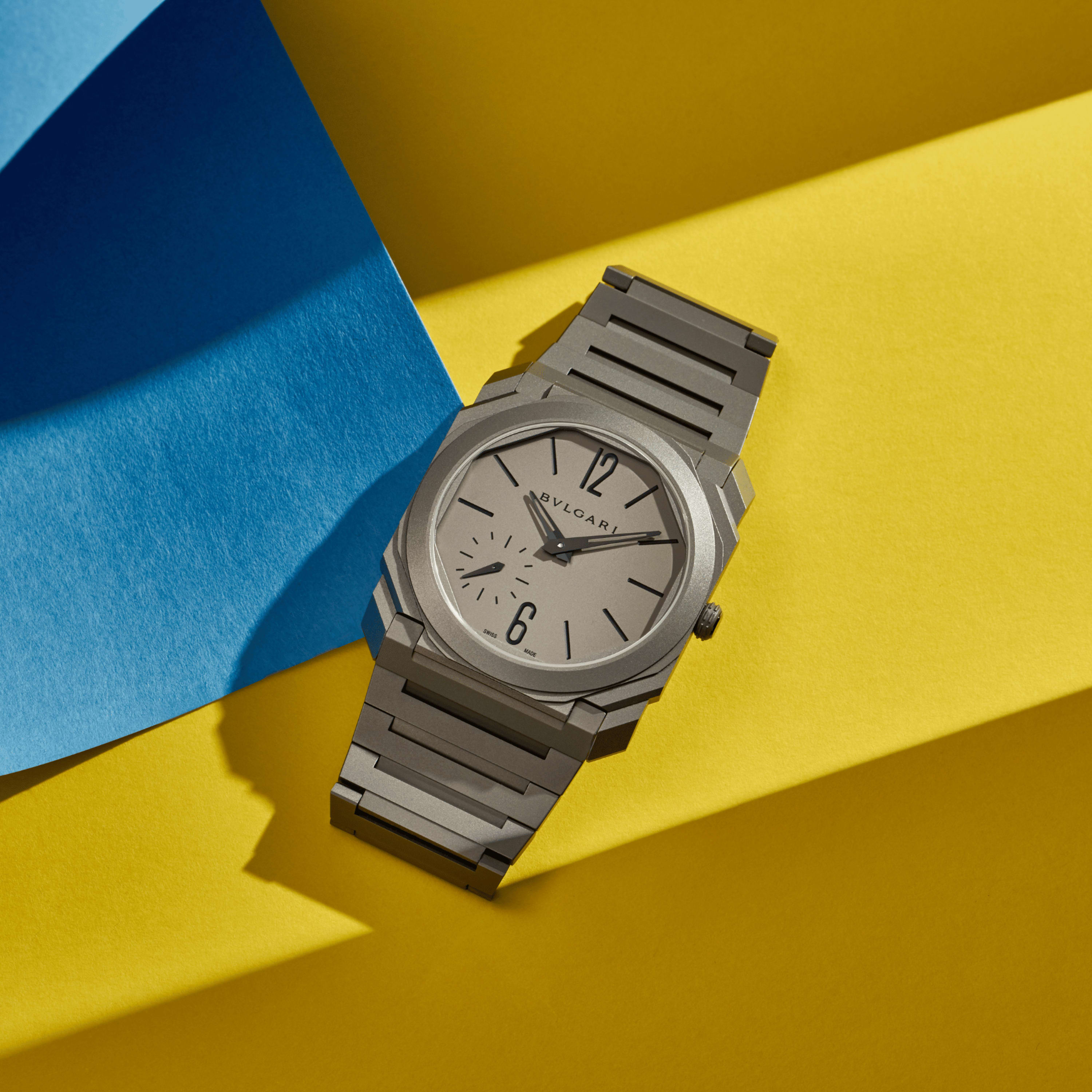Bulgari Octo Finissimo Titanium Grey Dial 40mm 102713 - Make