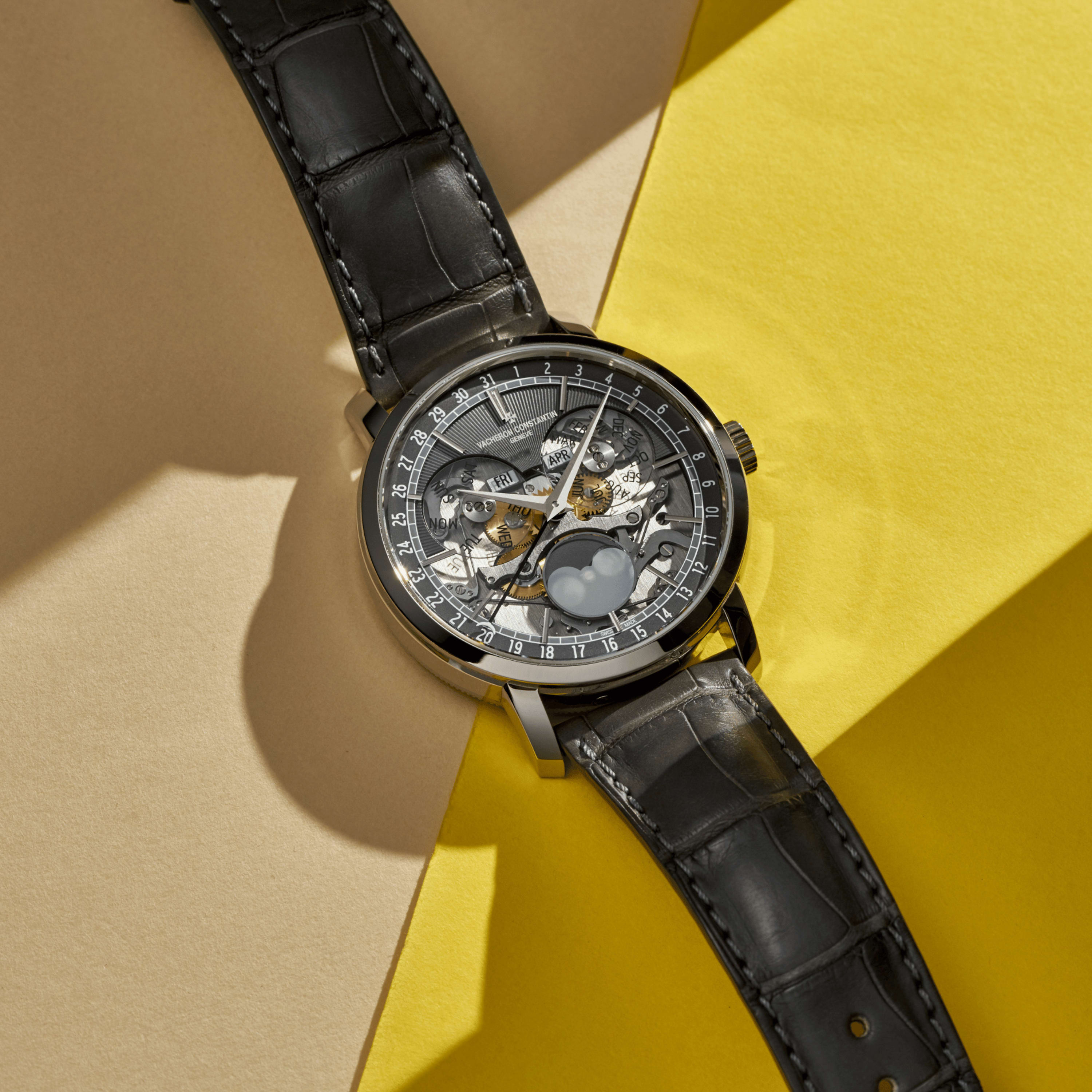 Vacheron Constantin Traditionnelle Complete Calendar Openface