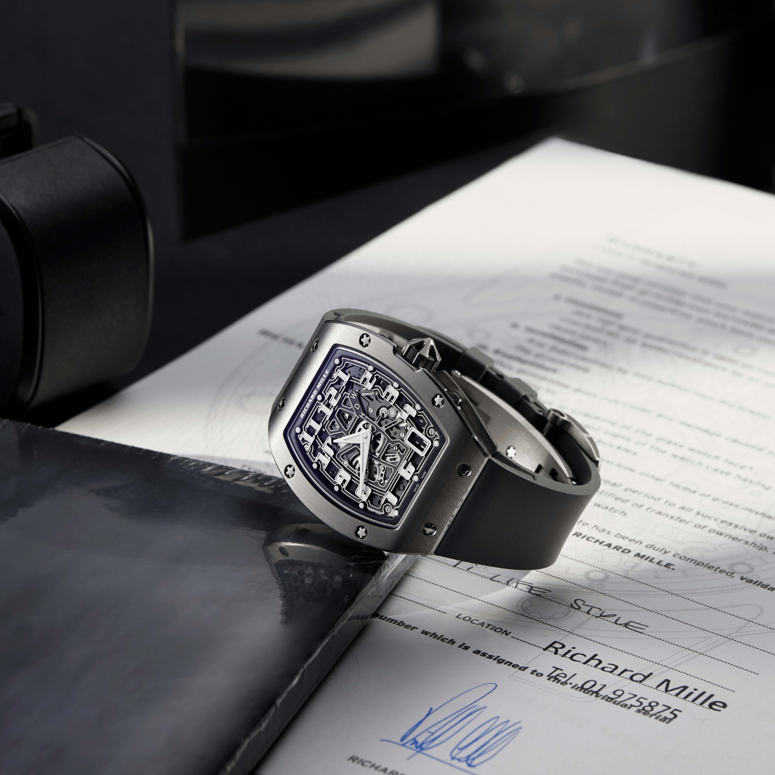 Richard Mille RM67-01 Extra-Flat Titanium 47mm RM67-01 - Make an