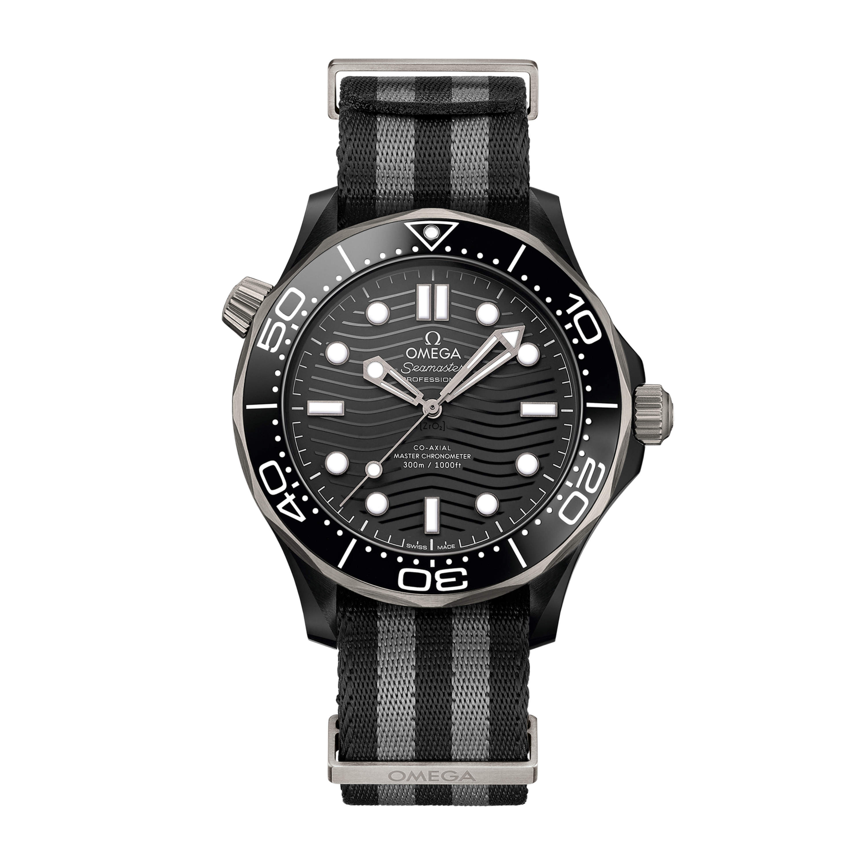 Omega Seamaster Diver 300m Titanium Ceramic Black Dial 43mm