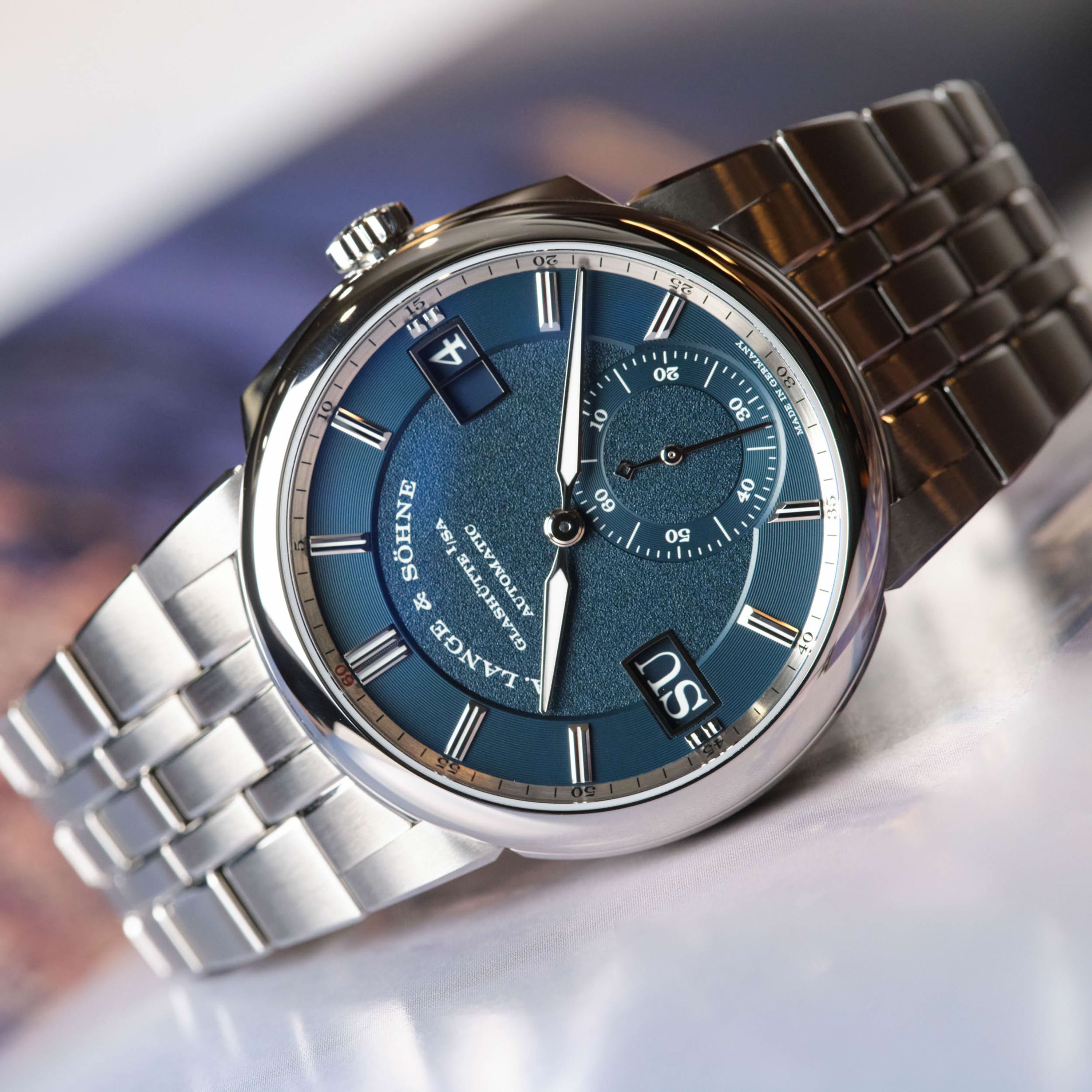 A. Lange & Söhne Odysseus Steel Blue Dial 40mm 363.179 - Make an