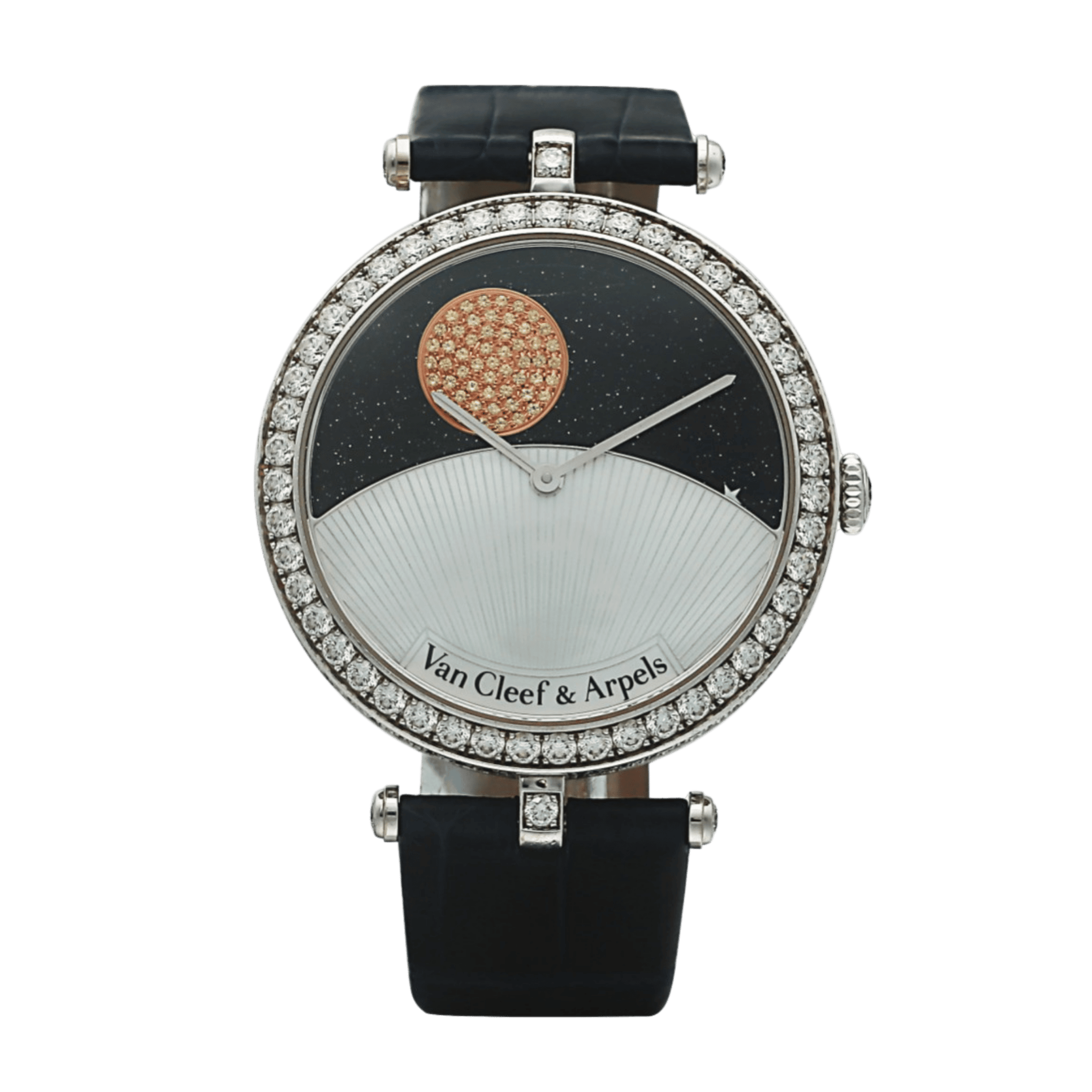 Van Cleef & Arpels Poetic Complications White Gold Diamond Starry