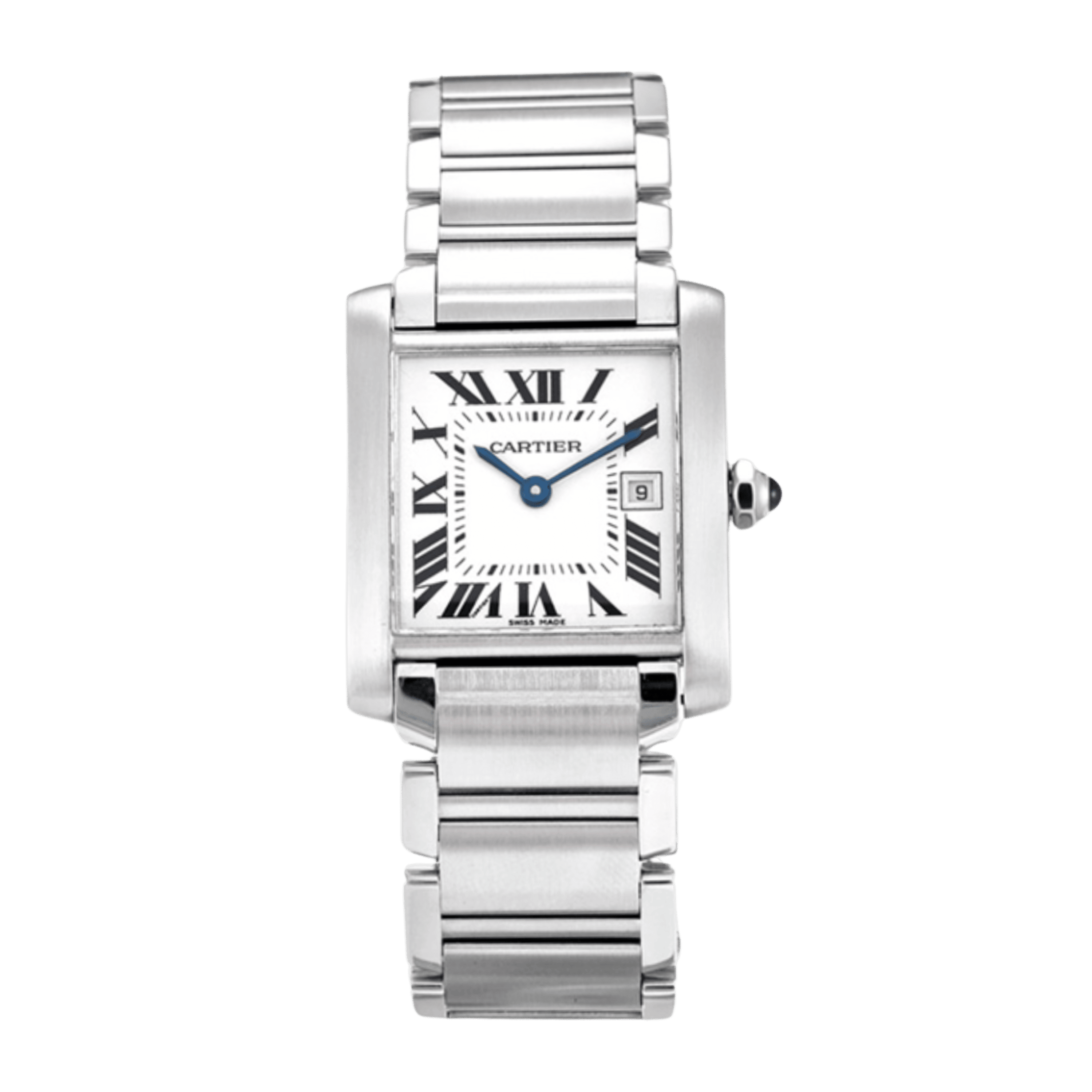 Cartier Tank Française Steel Silver Dial 31mm W51011Q3 - Make an