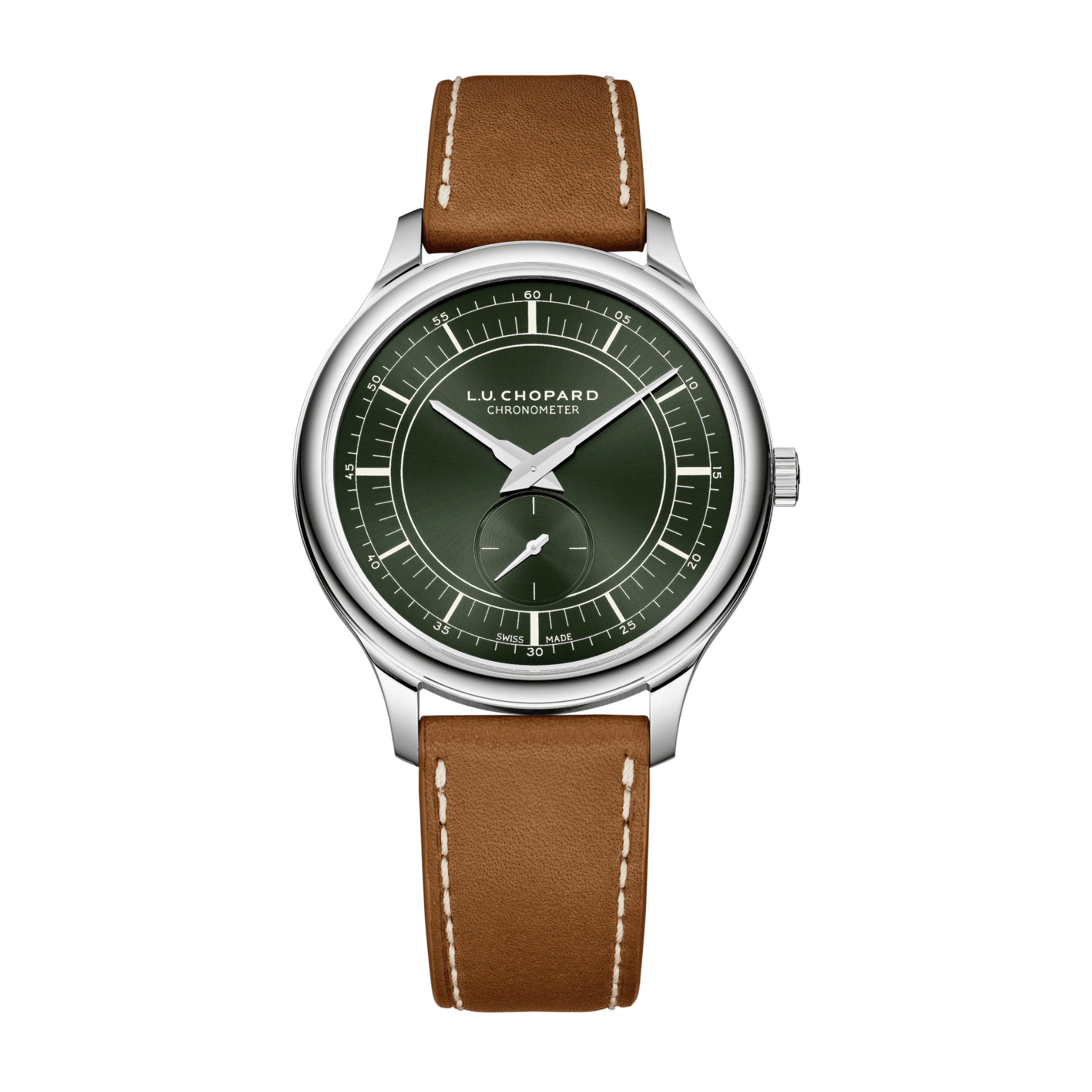 Chopard L.U.C XPS Steel Green Dial 40mm 168629-3001 - Make an