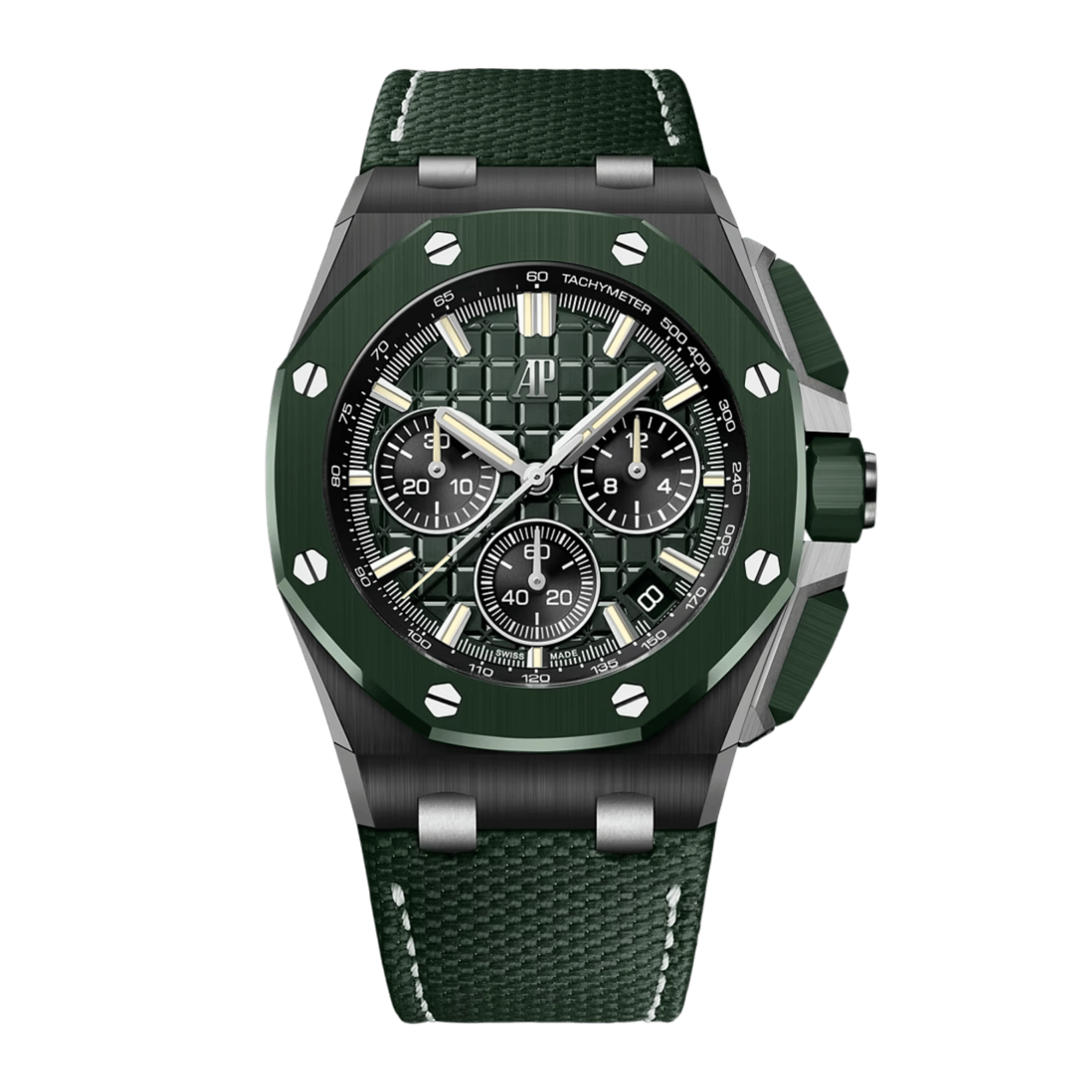 Audemars Piguet Royal Oak Offshore Titanium & Ceramic Green Dial