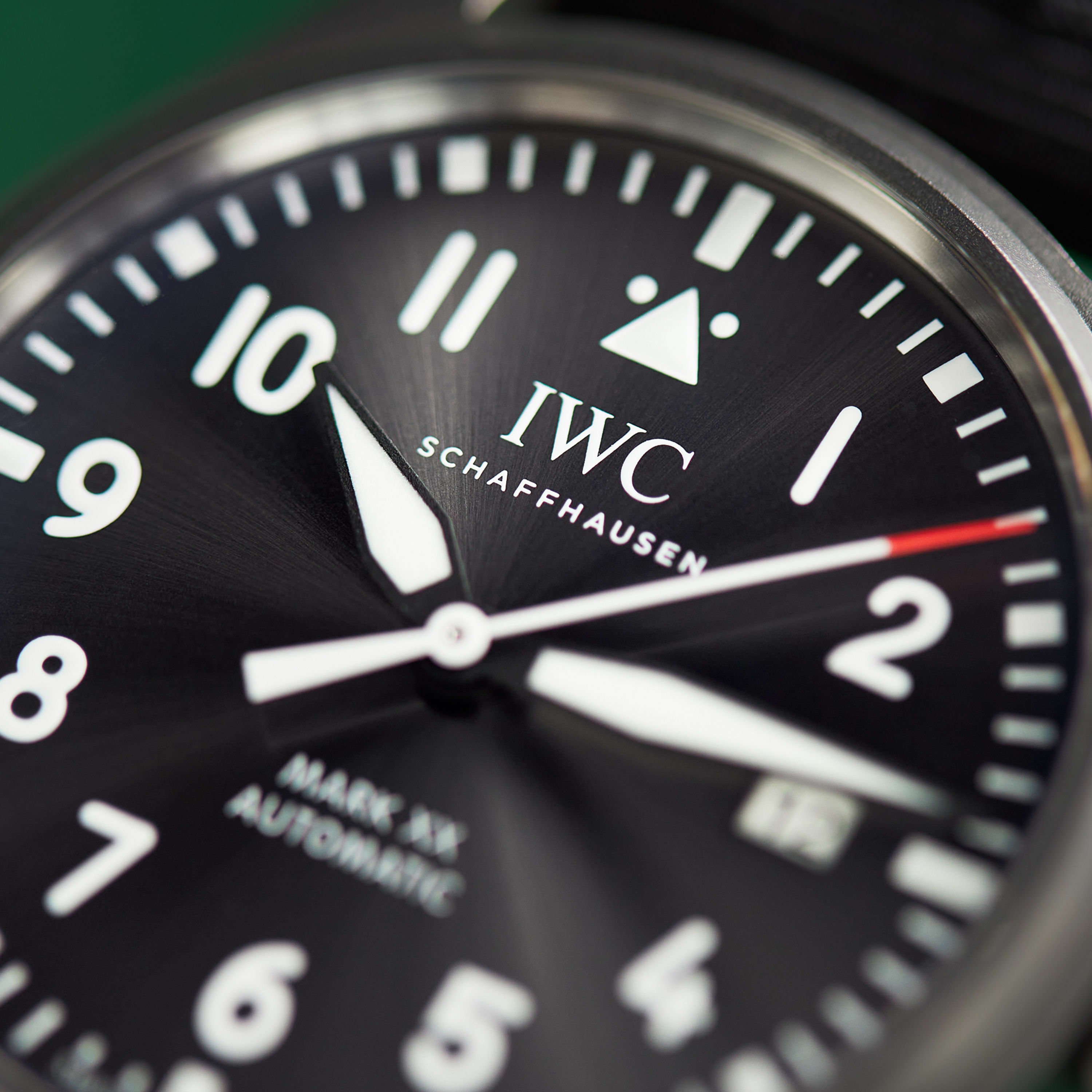 IWC Pilot's Watch Mark XX Patrouille Suisse Titanium Grey Dial