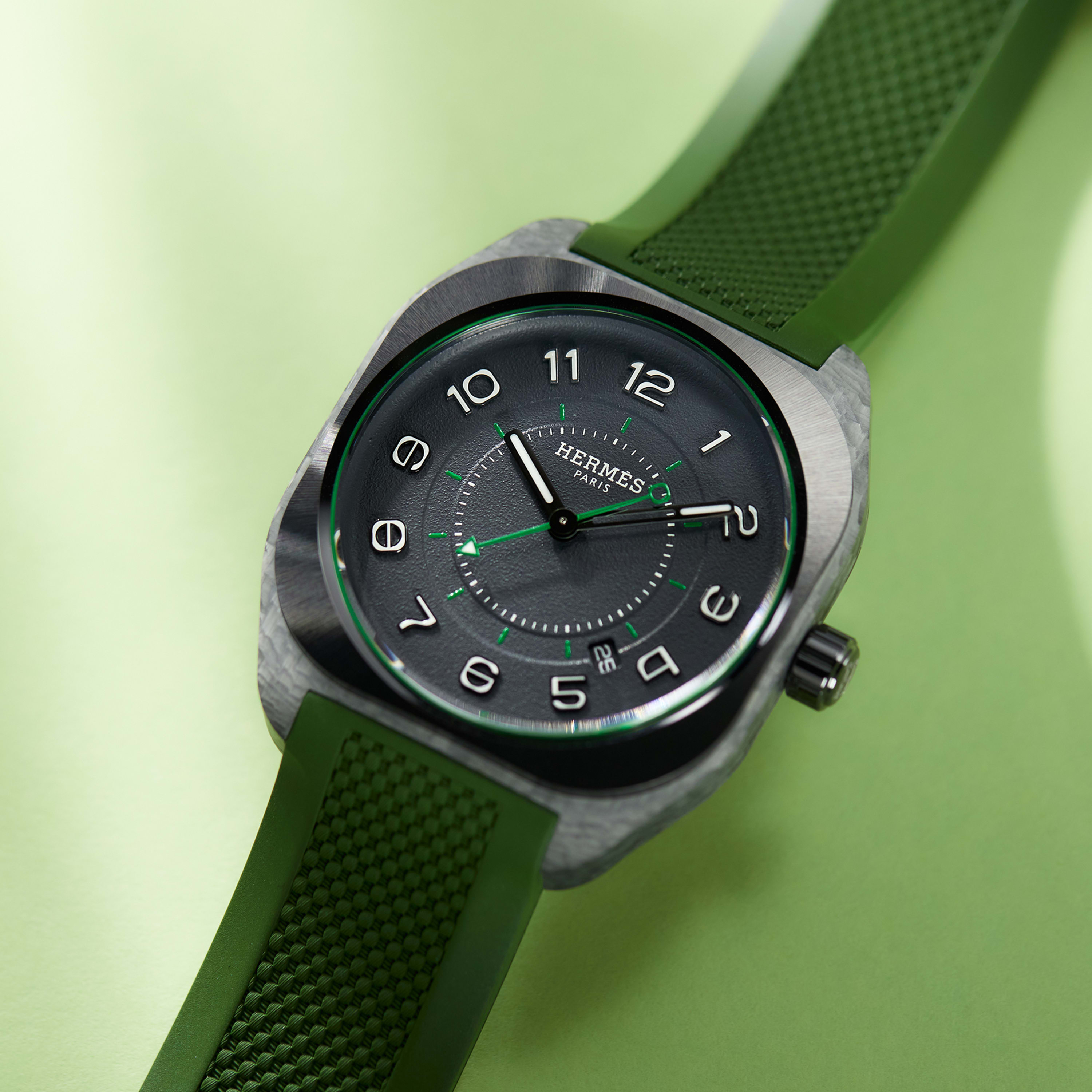 Hermès H08 Glass Fiber Composite Grey Dial 39mm SPI.746B - Make an 