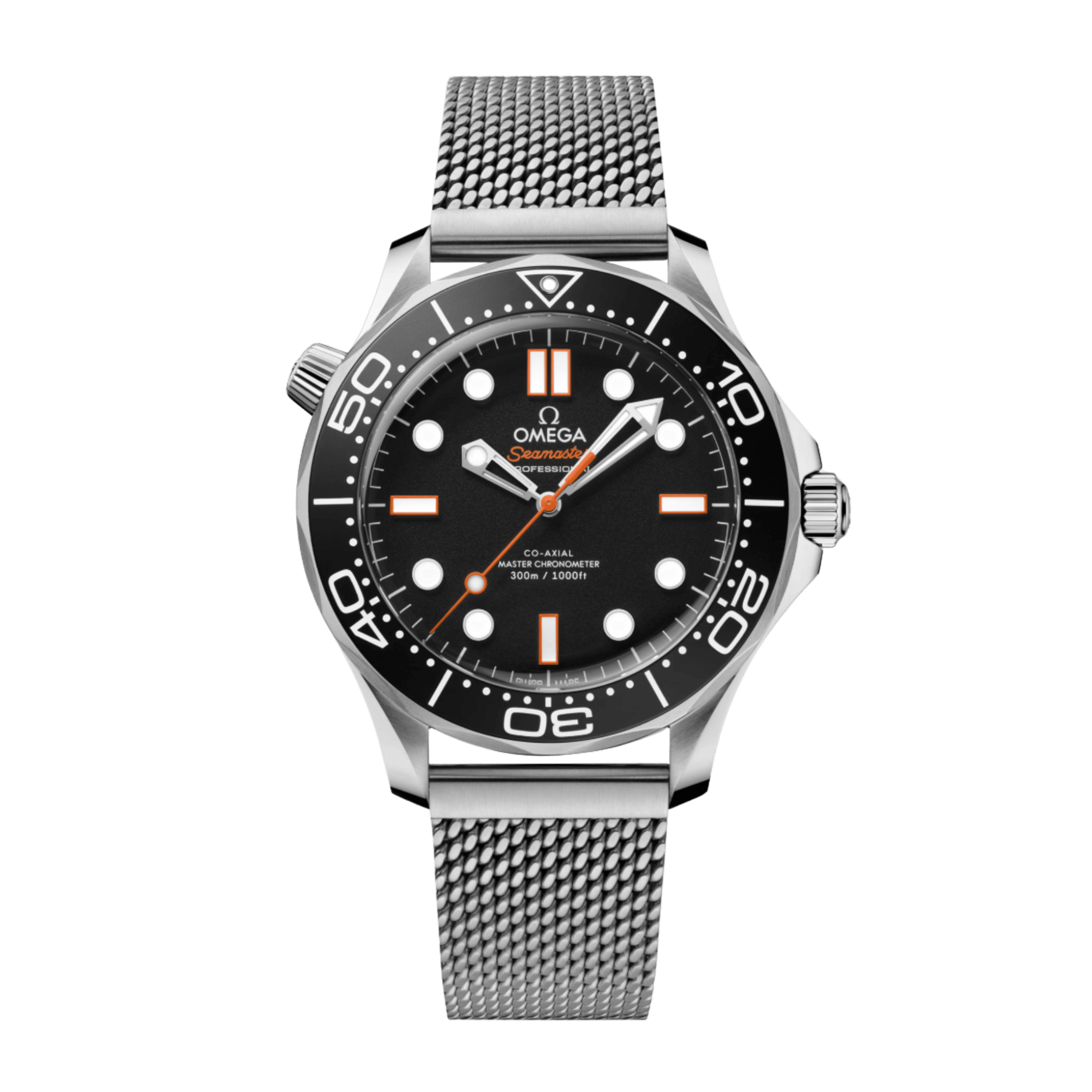 Omega Seamaster Diver 300m Steel Black Dial 42mm 210.30.42.20