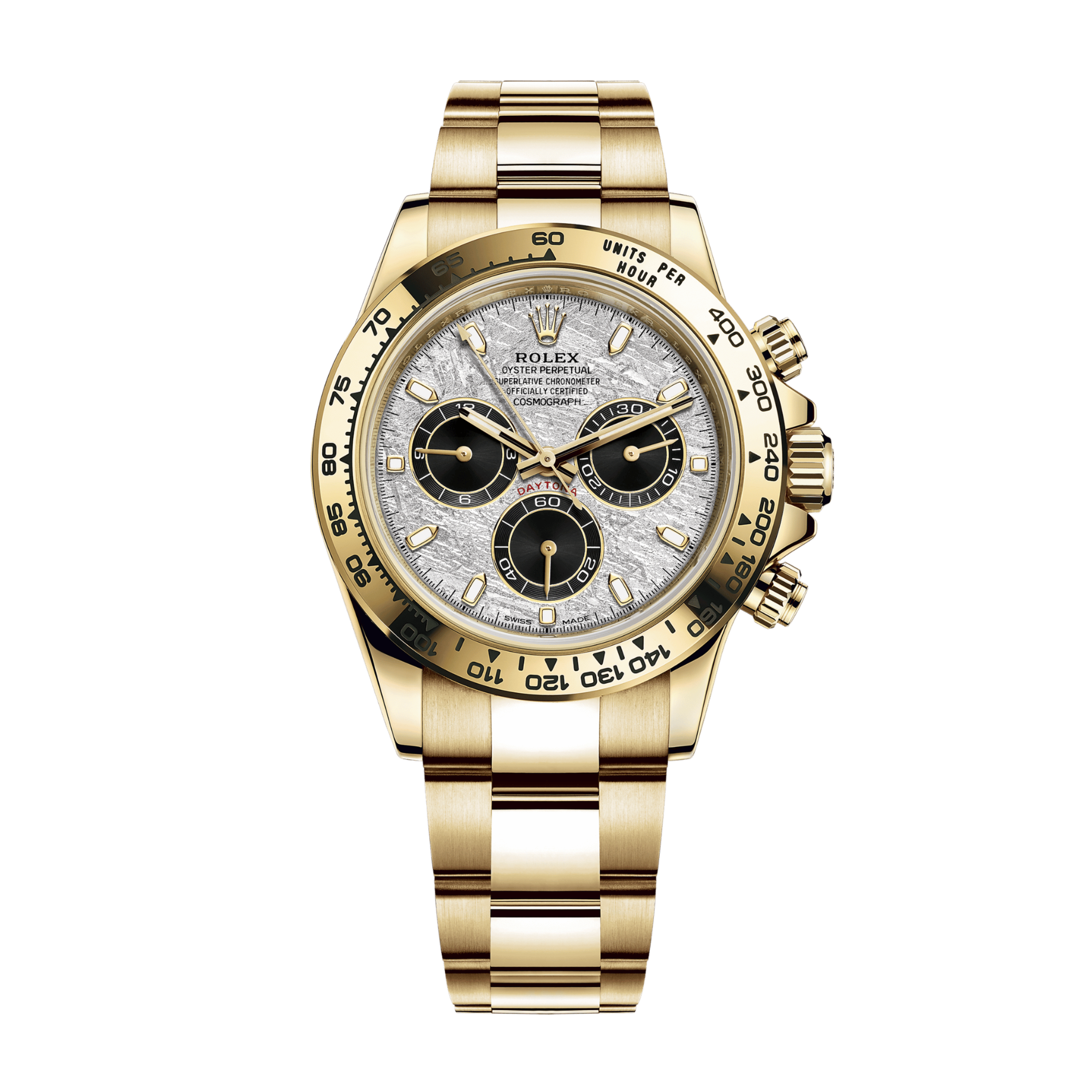 Rolex Daytona Yellow Gold Meteorite Dial 40mm 116508-0015 - Make