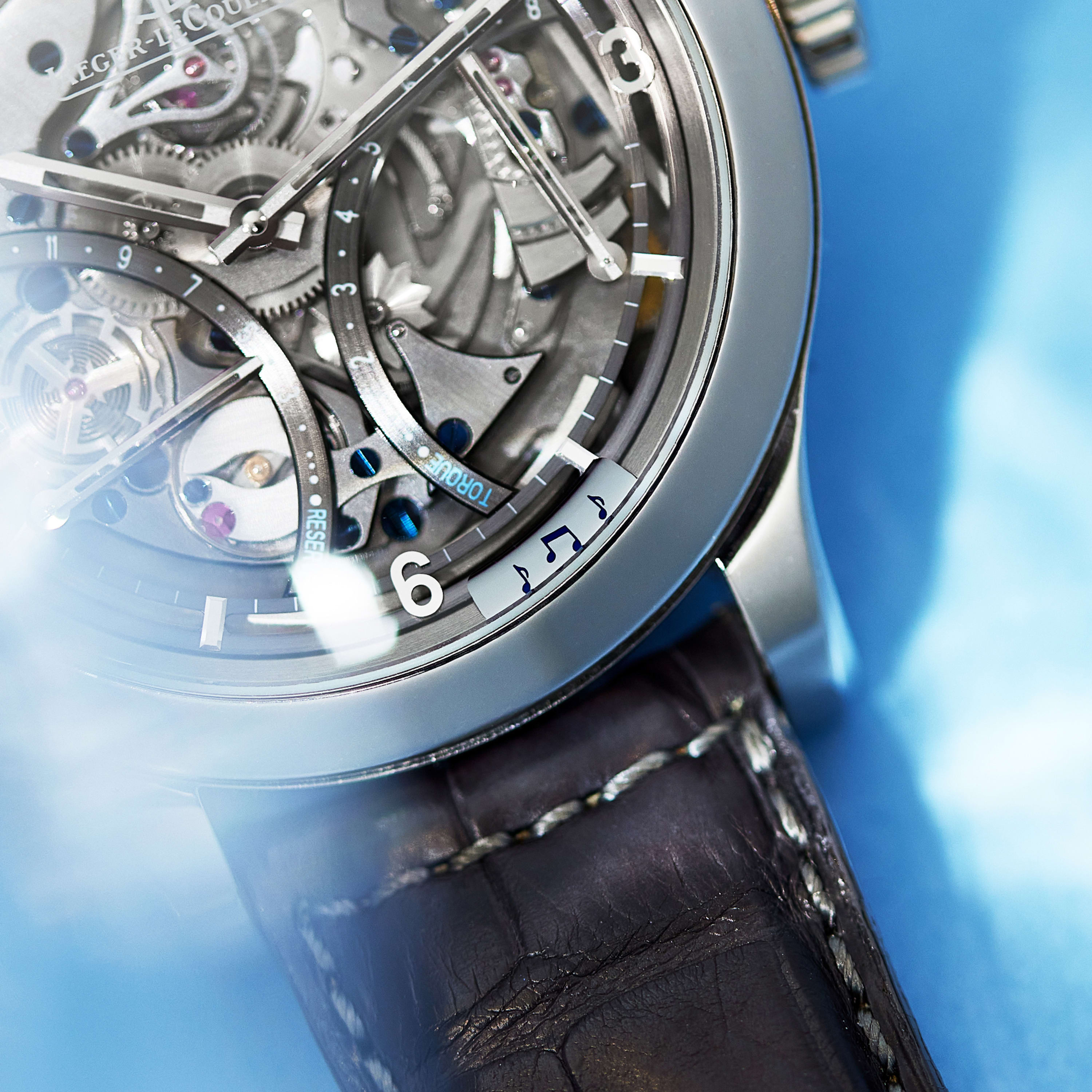 Jaeger-LeCoultre Master Minute Repeater Titanium Skeleton Dial