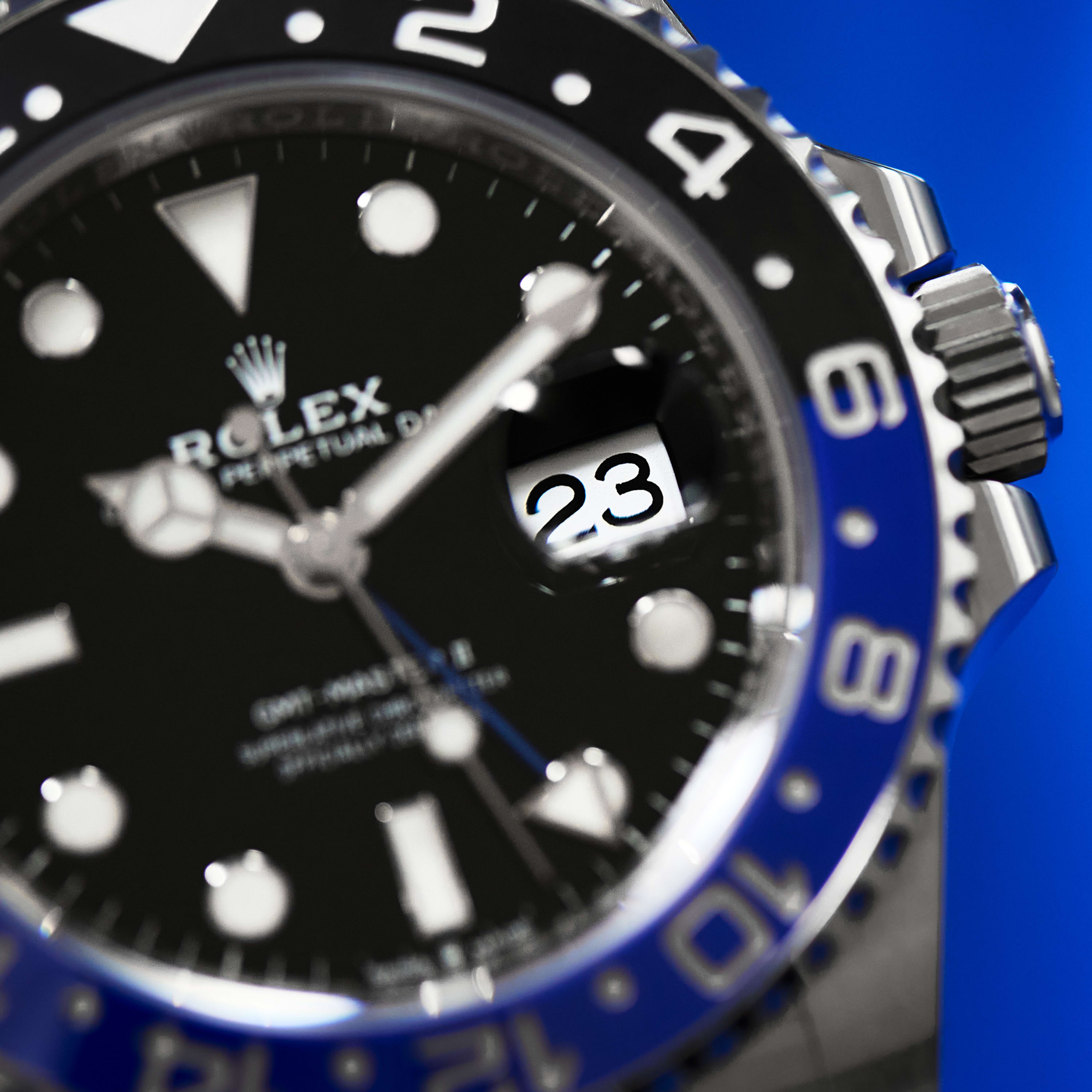 Rolex GMT-Master II Steel Black Dial 