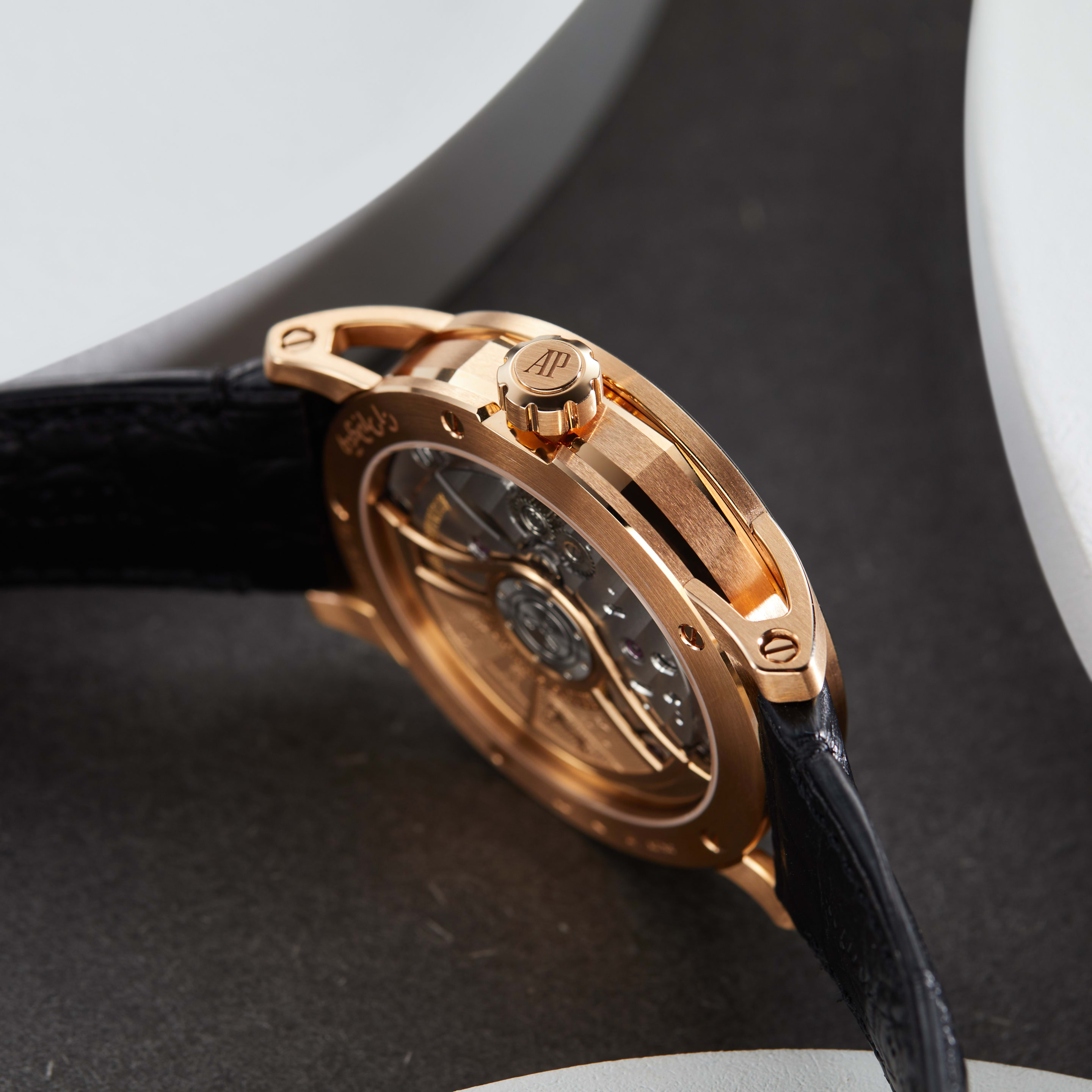 Audemars Piguet Code 11.59 Rose Gold Black Dial 41mm 15210OR.OO