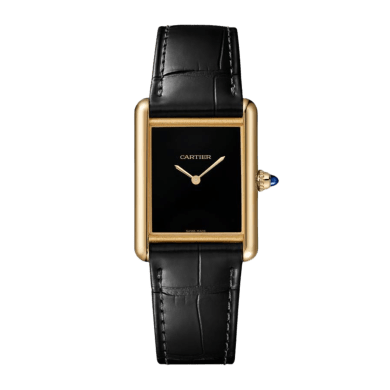 Tank Louis Yellow Gold Black Dial 25mm Sell Image
