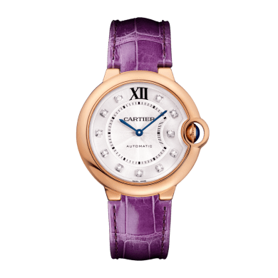 Ballon Bleu de Cartier Rose Gold Silver Dial 36mm Sell Image