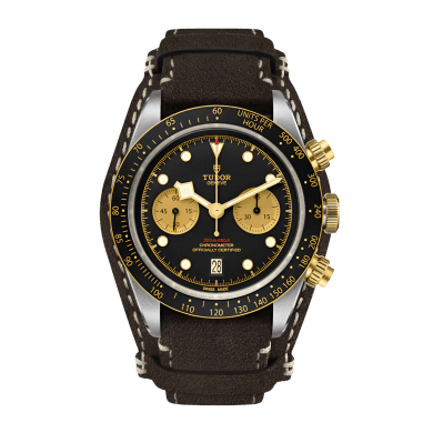Black Bay Chronograph Yellow Gold & Steel Black Dial 41mm Sell Image