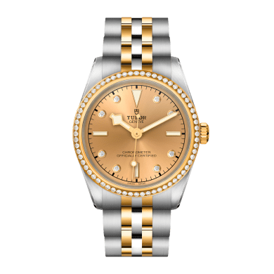 Black Bay Yellow Gold & Steel Diamond Champagne Dial 31mm Sell Image