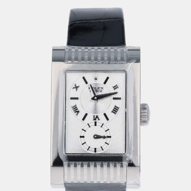 Cellini Prince White Gold Silver Dial 28mm Sell Image