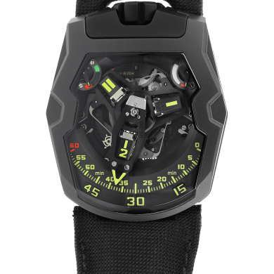 UR-210Y "Black Hawk" 44mm Sell Image