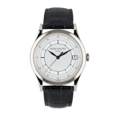 Calatrava Scientific White Gold Silver Dial 38mm Sell Image