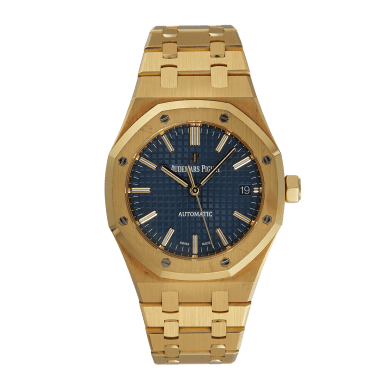 Royal Oak Selfwinding Yellow Gold Blue Dial 37mm Sell Image