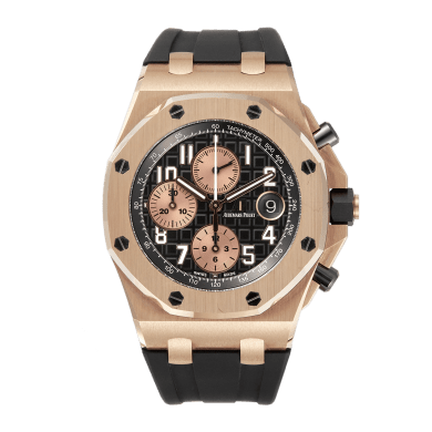 Royal Oak Offshore Rose Gold Black Dial 42mm Sell Image