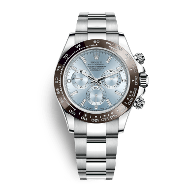Daytona Platinum Baguette Ice Blue Dial 40mm Sell Image