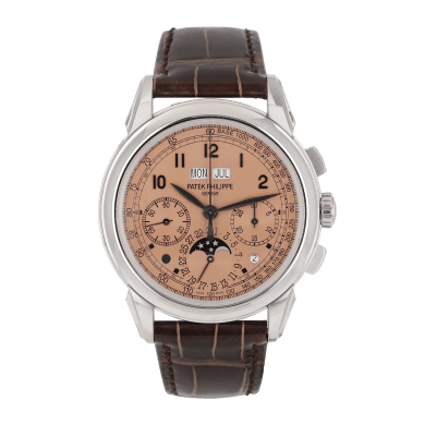 Grand Complications Perpetual Calendar Chronograph Platinum Salmon Dial 41mm Sell Image